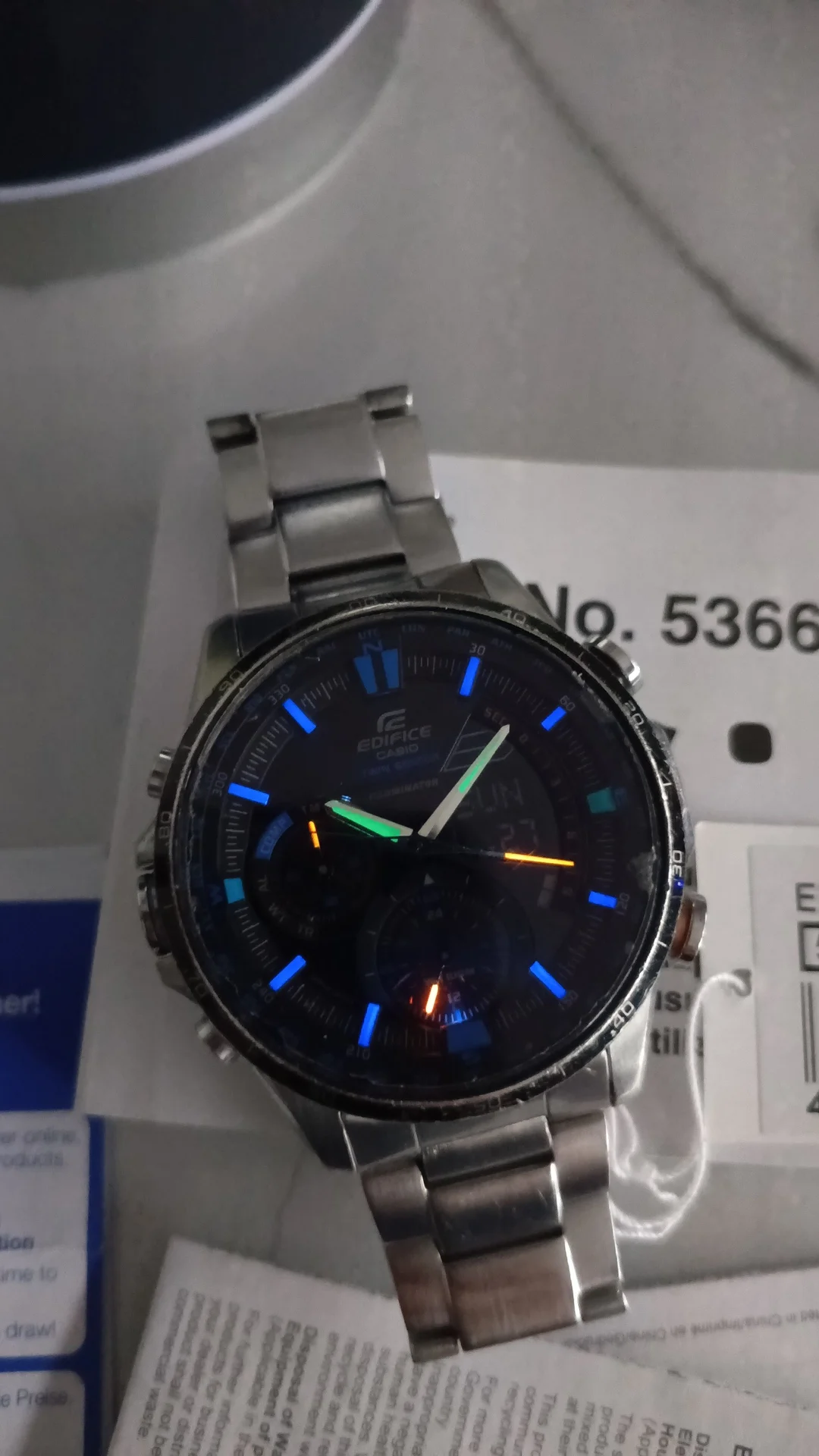 Часы Casio Edifice ERA-300DB - миниатюра 3