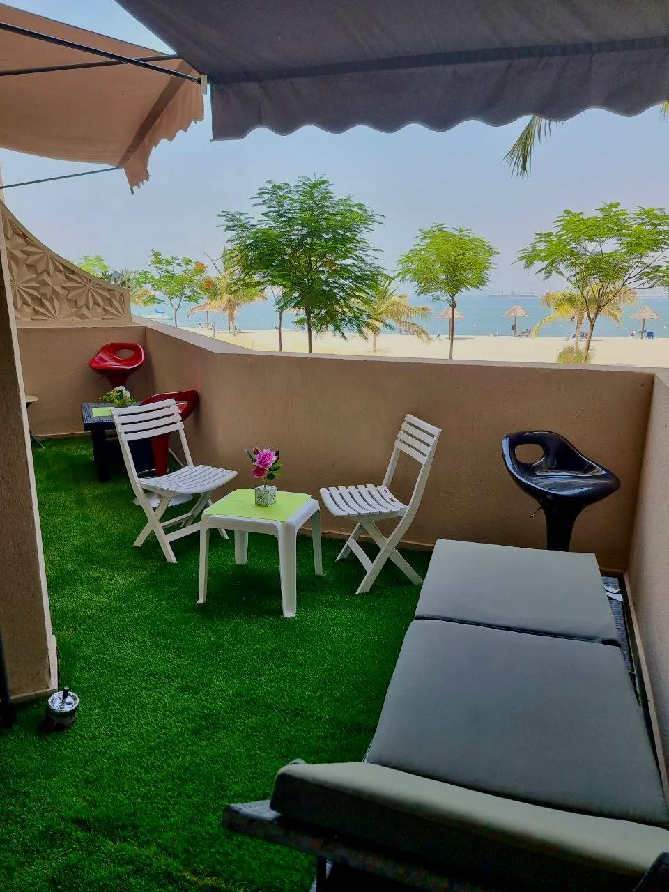 Огромная 1BR (110 м²) на первой линии моря — Bab Al Bahr (Al Marjan) - миниатюра 2