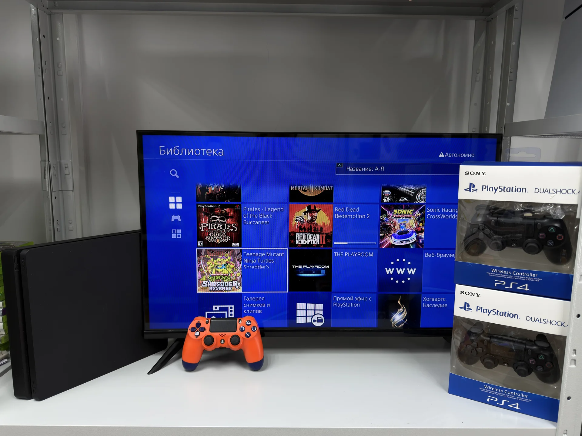 Прошитая PlayStation 4 + 800 игр - миниатюра 3