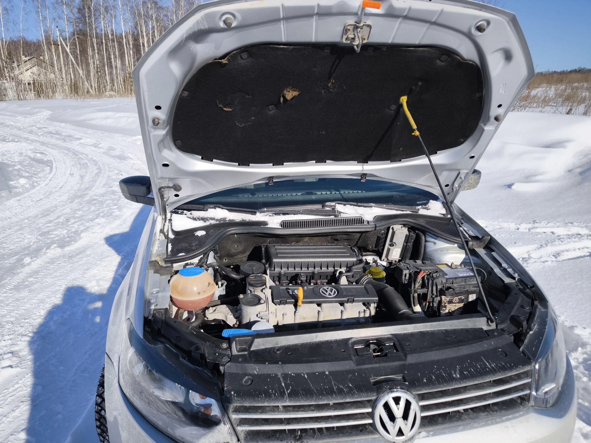 Volkswagen Polo 1.6 МТ, 2014, 118 000 км - миниатюра 13