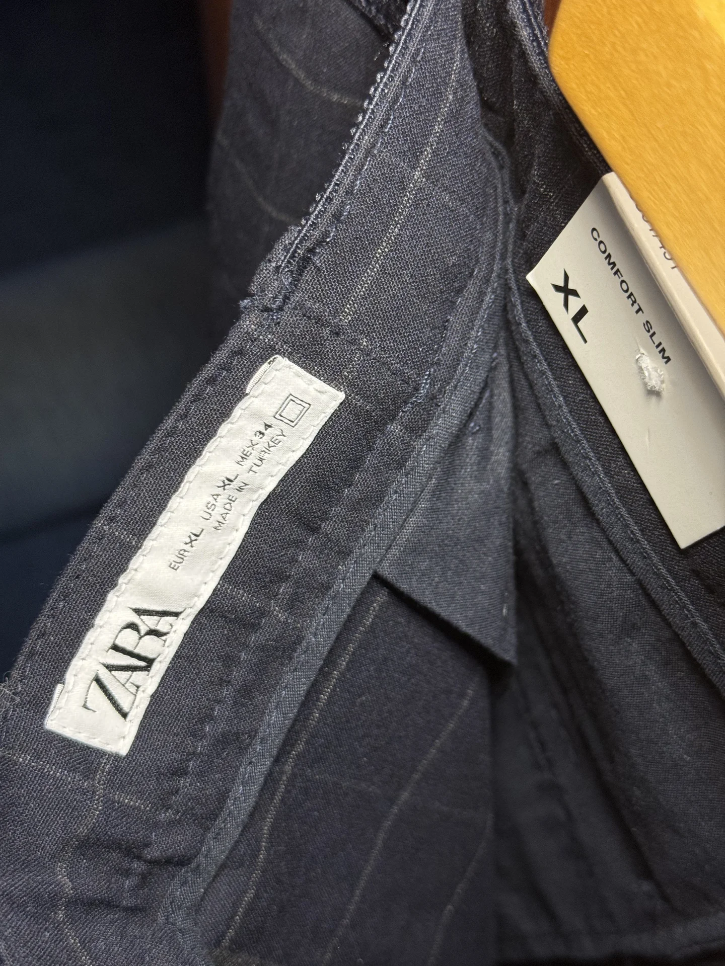Штаны мужские классические ZARA - миниатюра 5