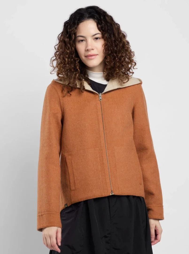 Эксклюзивная женская куртка Baby Alpaca / Bolivia / Premium / Новая / S - миниатюра 2