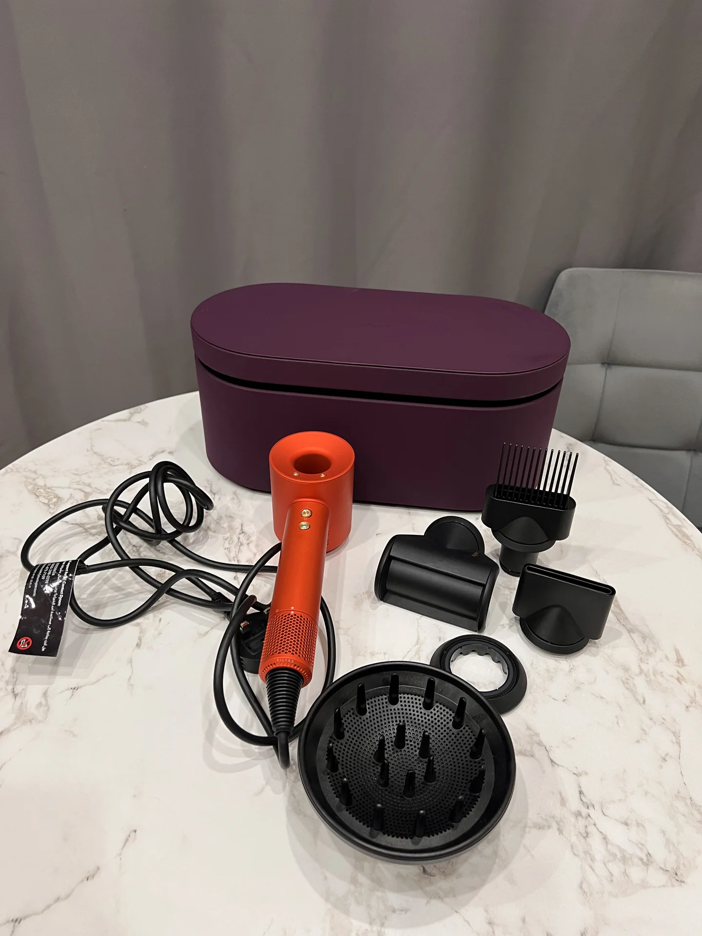 Фен Dyson HD07 Topaz Orange Gift Edition - изображение 1