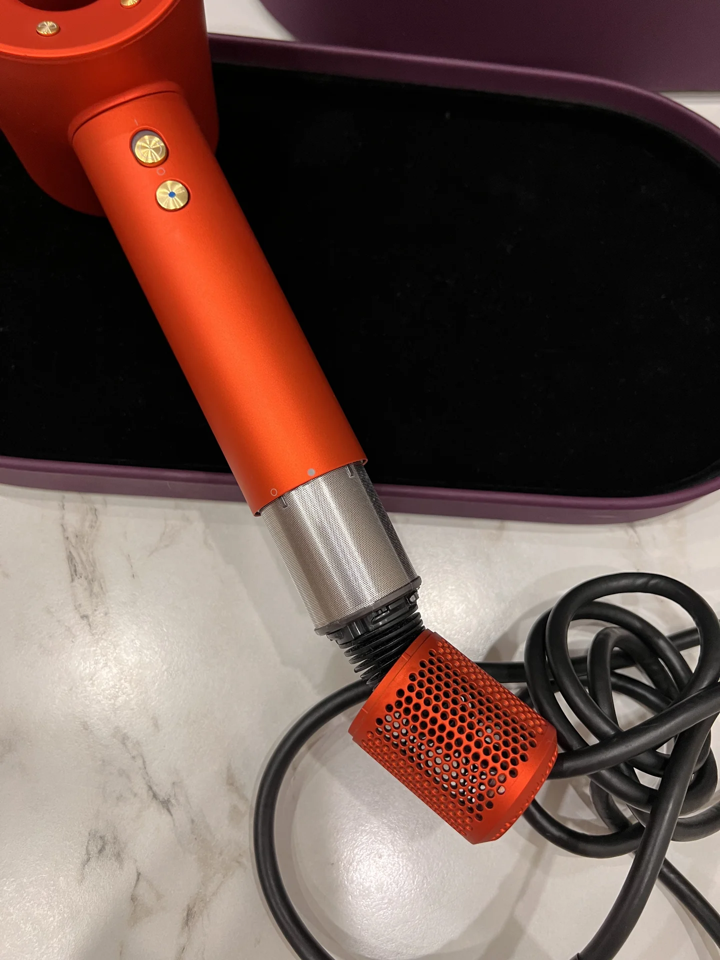 Фен Dyson HD07 Topaz Orange Gift Edition - миниатюра 6