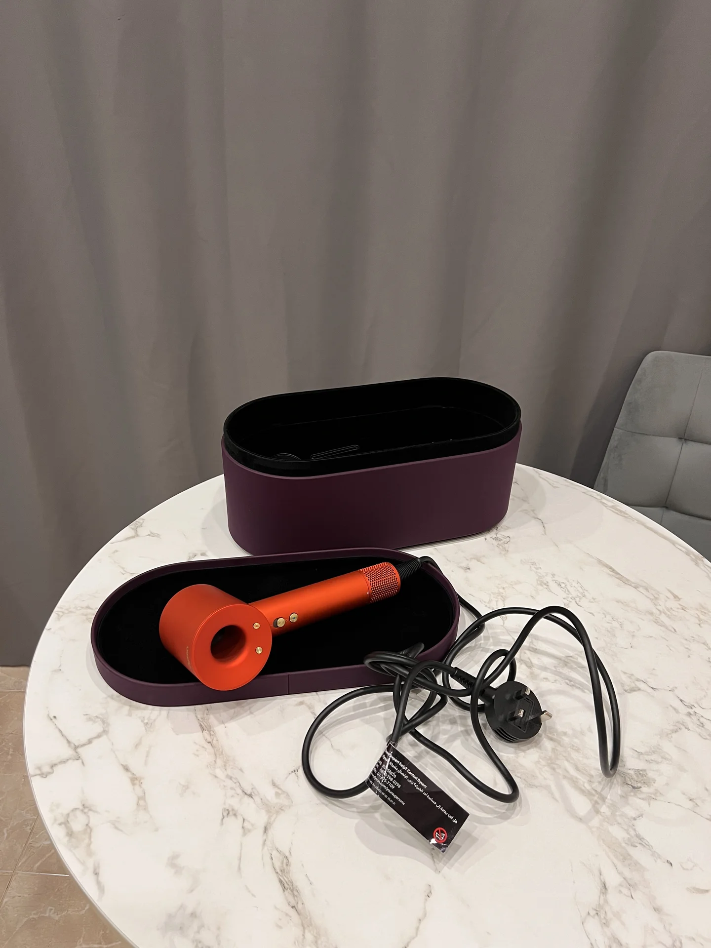 Фен Dyson HD07 Topaz Orange Gift Edition - миниатюра 8