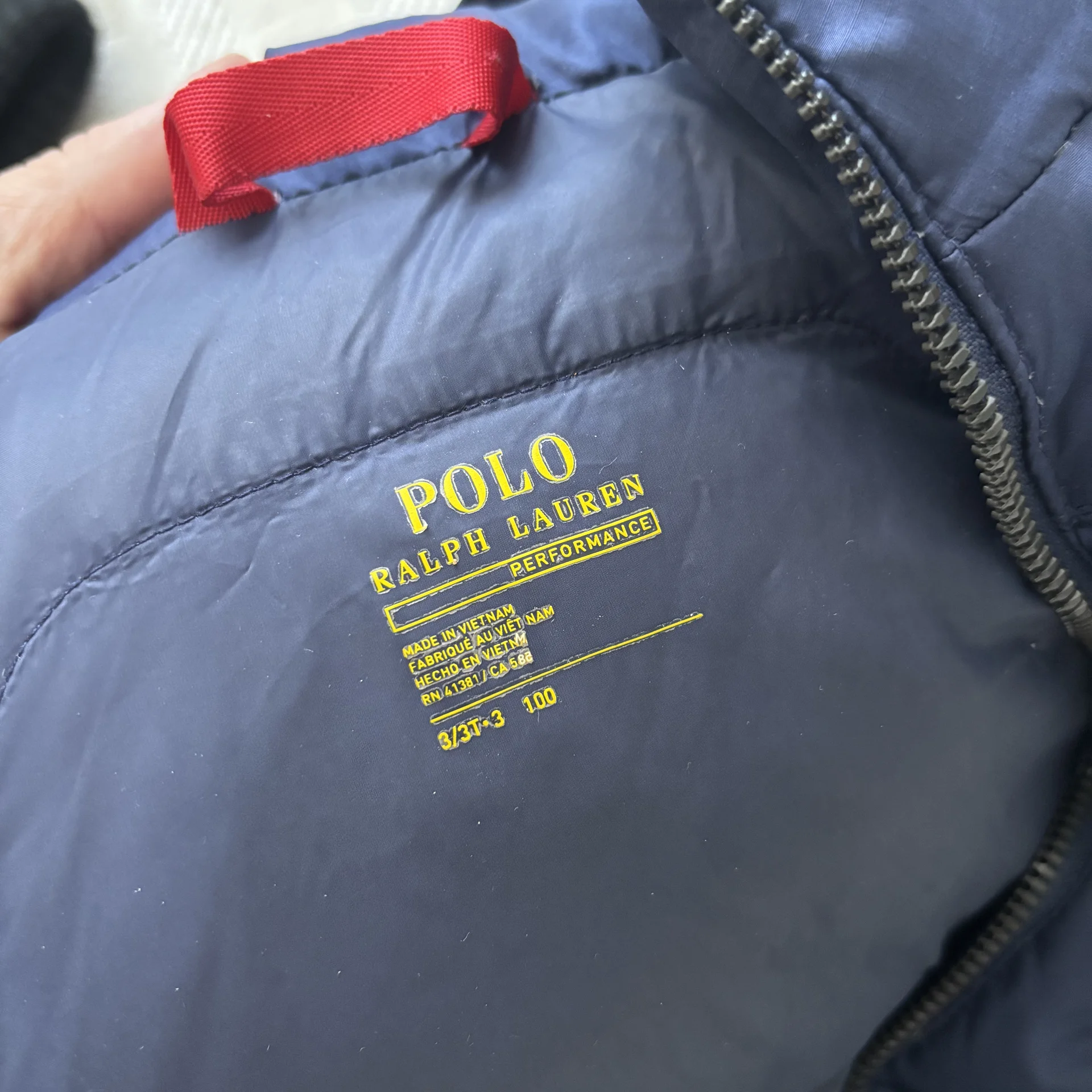Пуховик и шапка Ralph Lauren 2-3 года - миниатюра 4