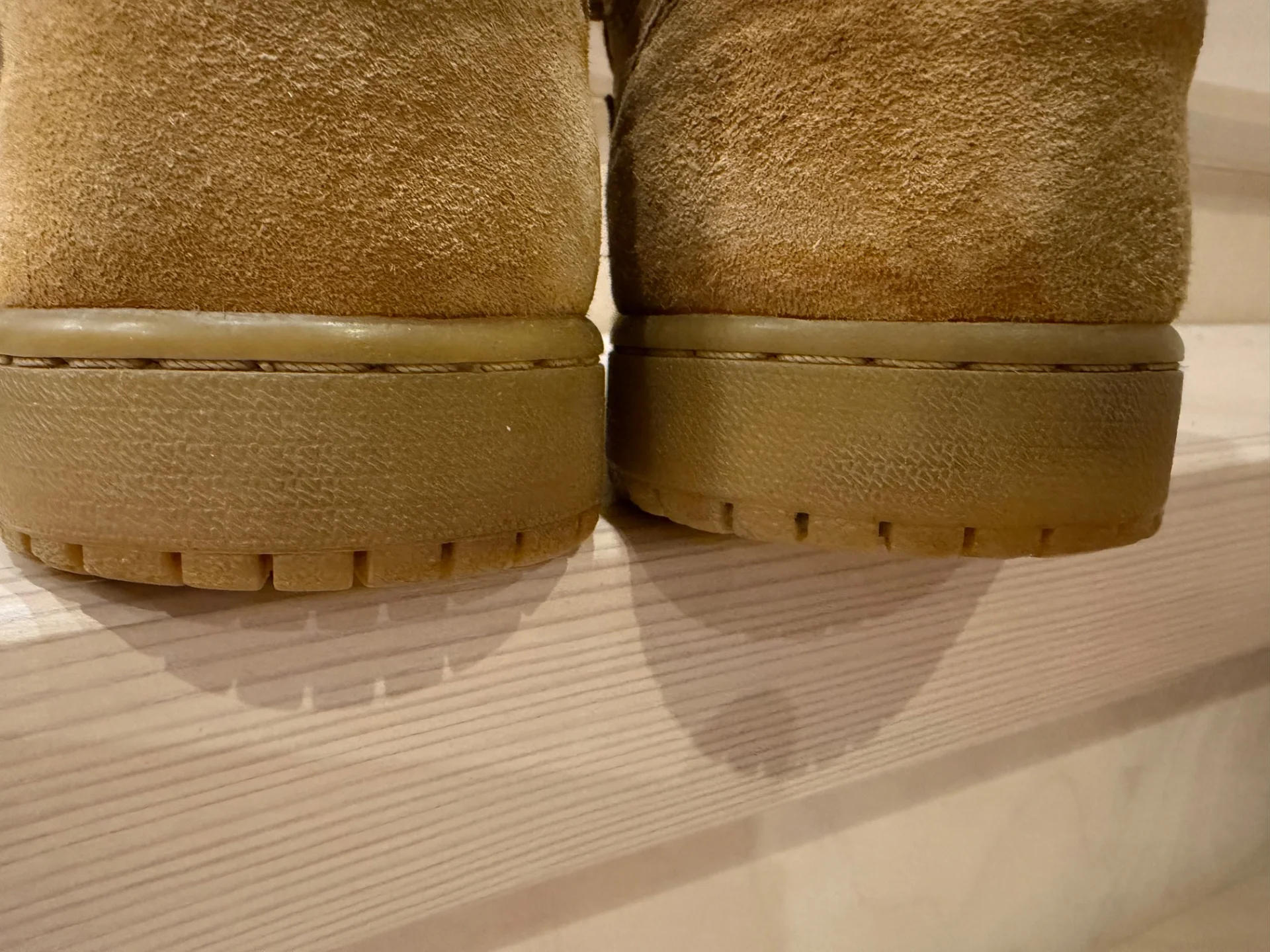 Nike air Jordan 1 retro high wheat - миниатюра 8