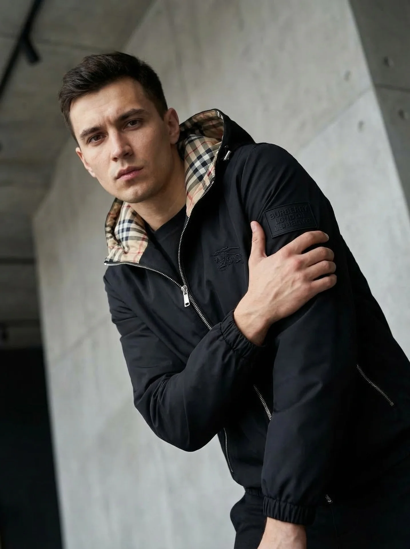 Куртка Burberry, размеры M-3XL, плащевка - миниатюра 2