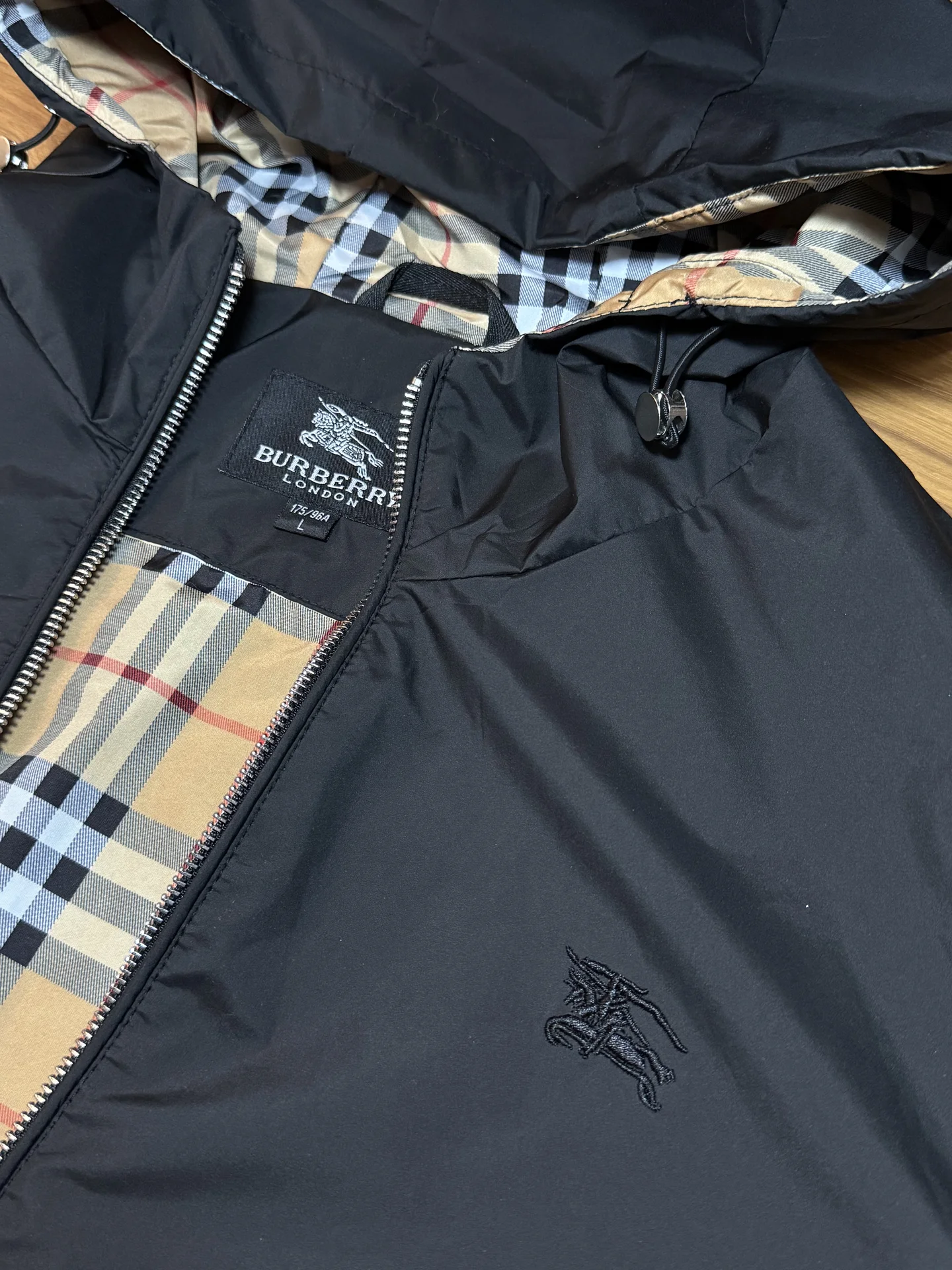 Куртка Burberry, размеры M-3XL, плащевка - миниатюра 4