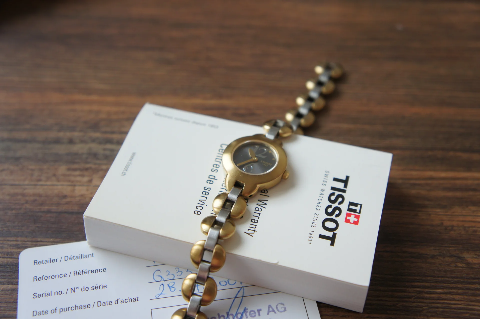 Часы женские TISSOT (Швейцария) наручные - миниатюра 2