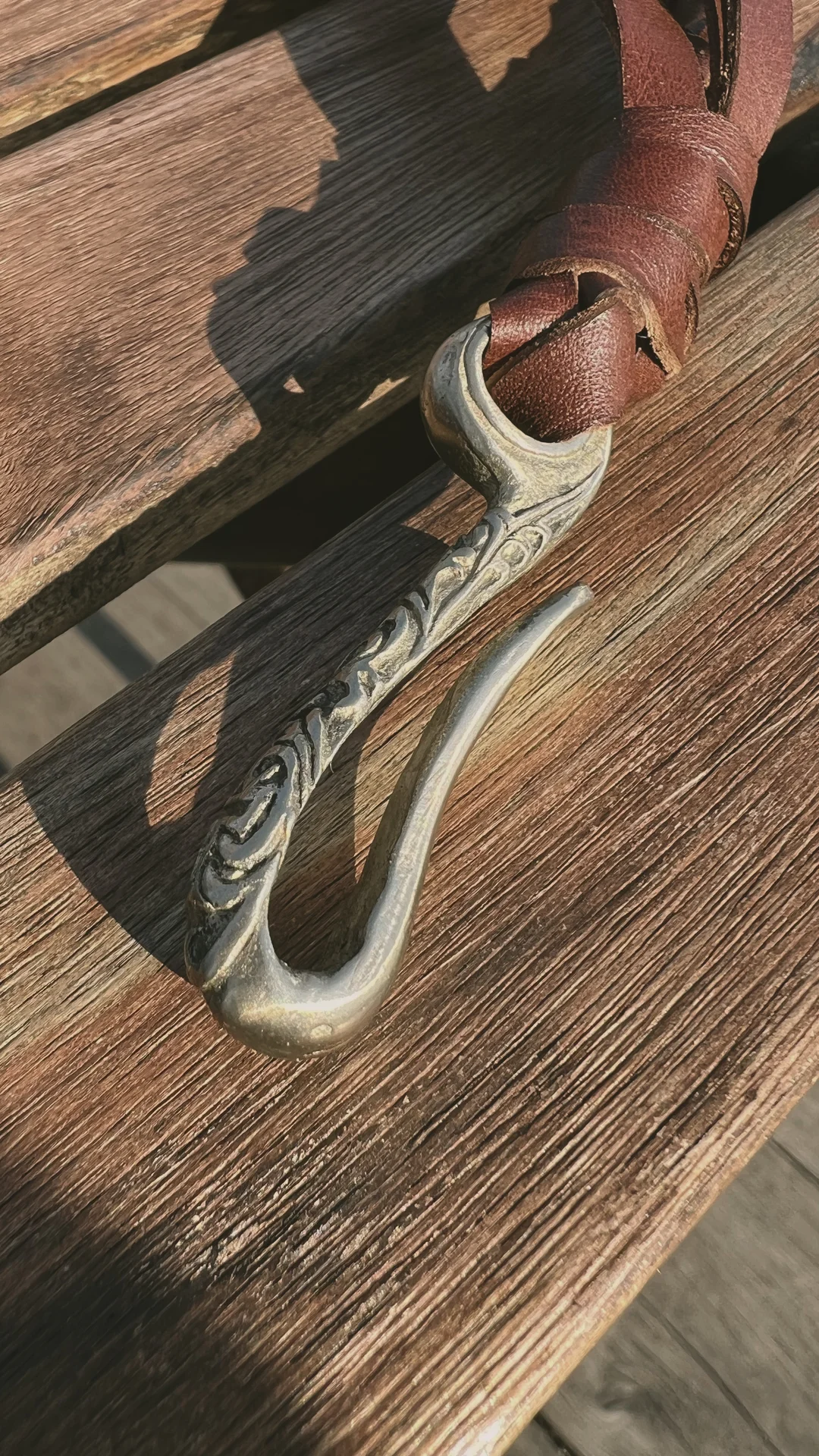 Кошелек байкерский из кожи - миниатюра 6