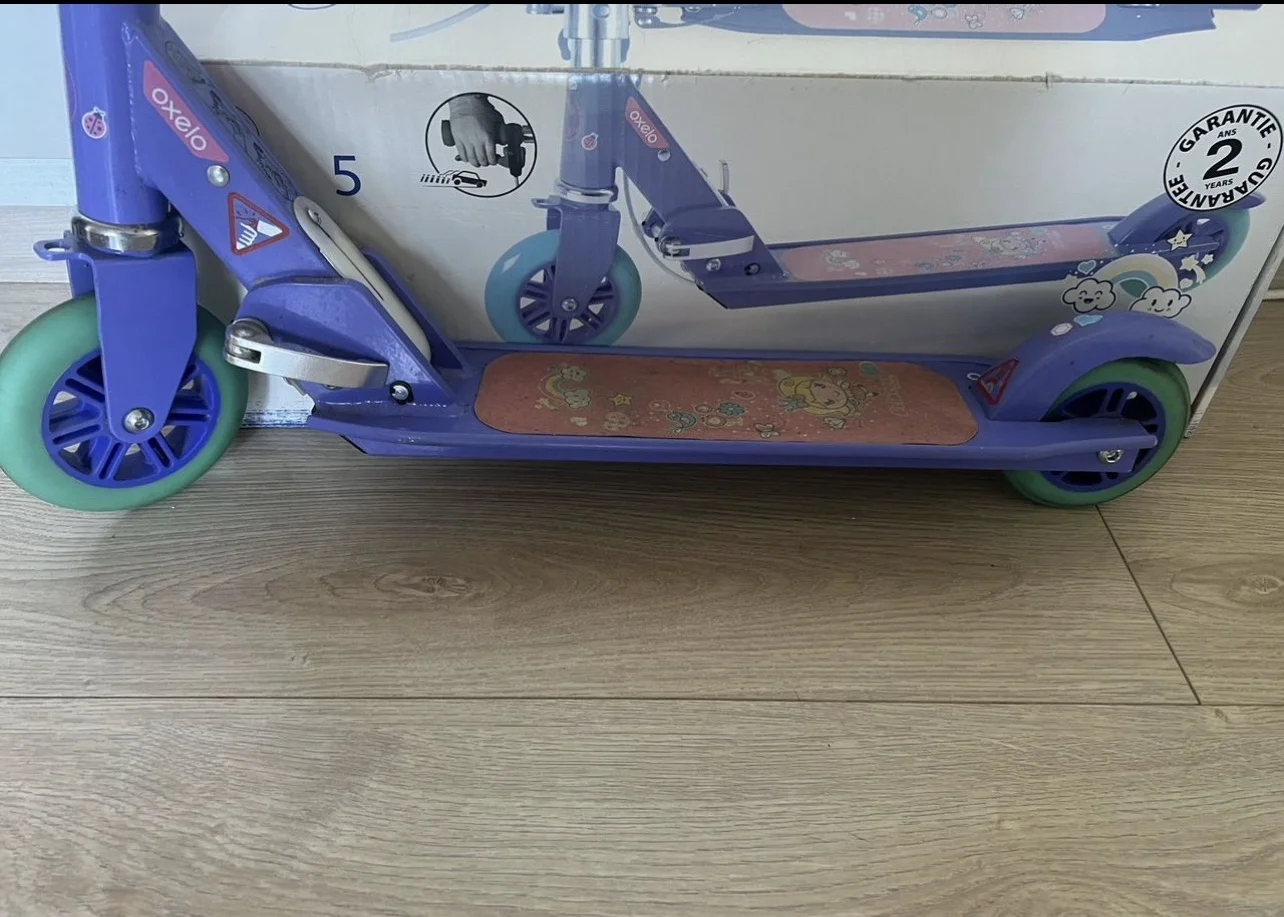 Самокат детский Play 5 Oxelo Decathlon - миниатюра 4
