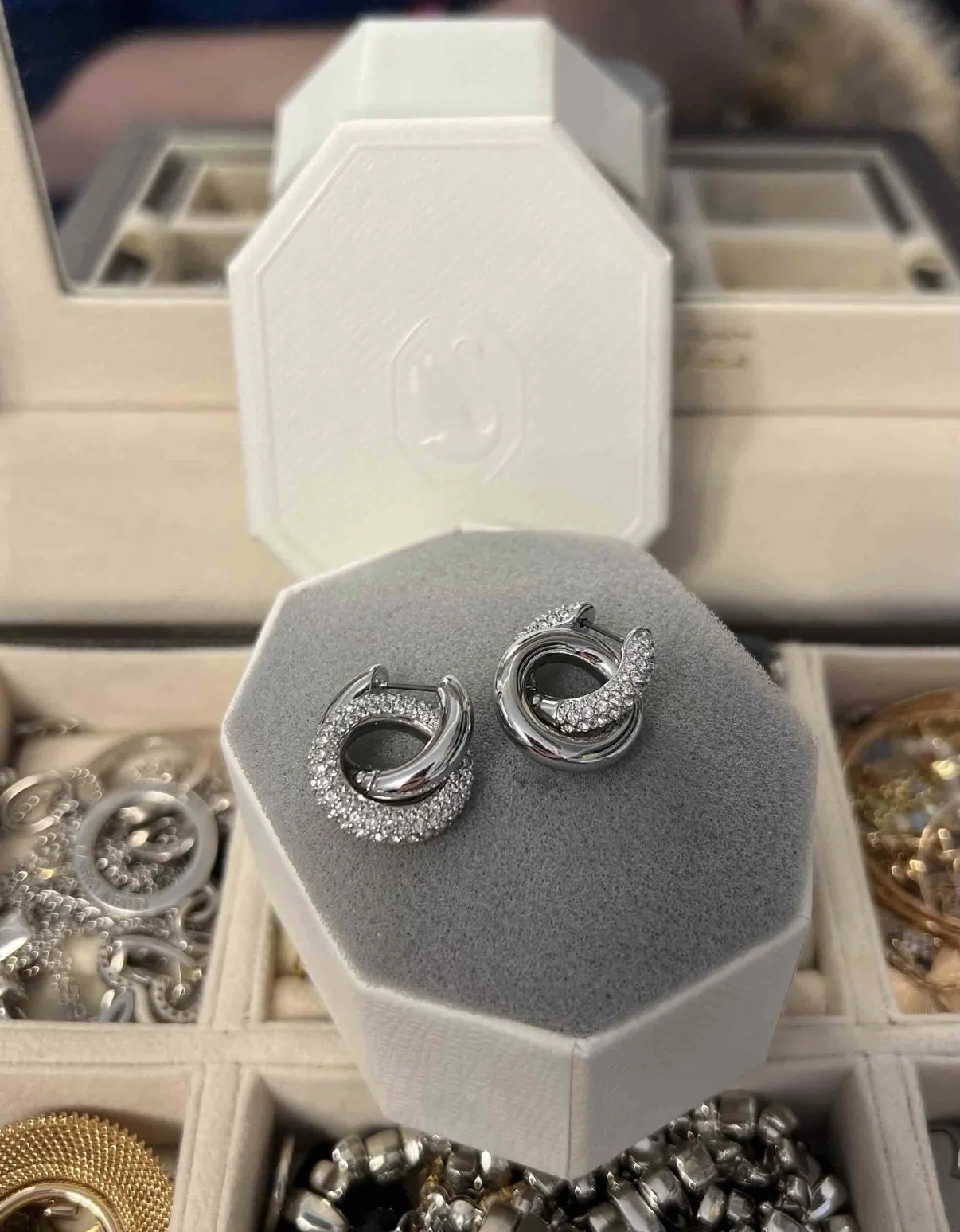 Swarovski серьги - изображение 1