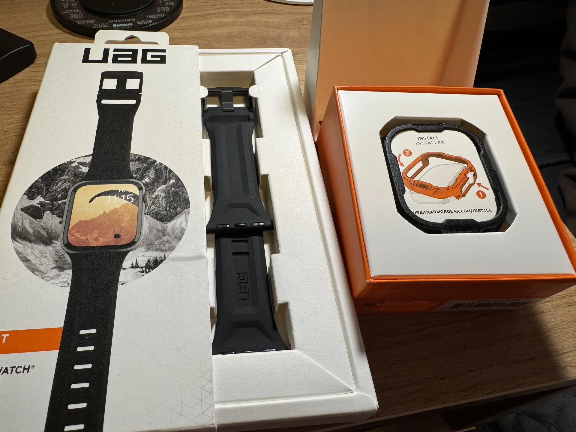 Ремешок и чехол USG для Apple Watch Ultra - миниатюра 3