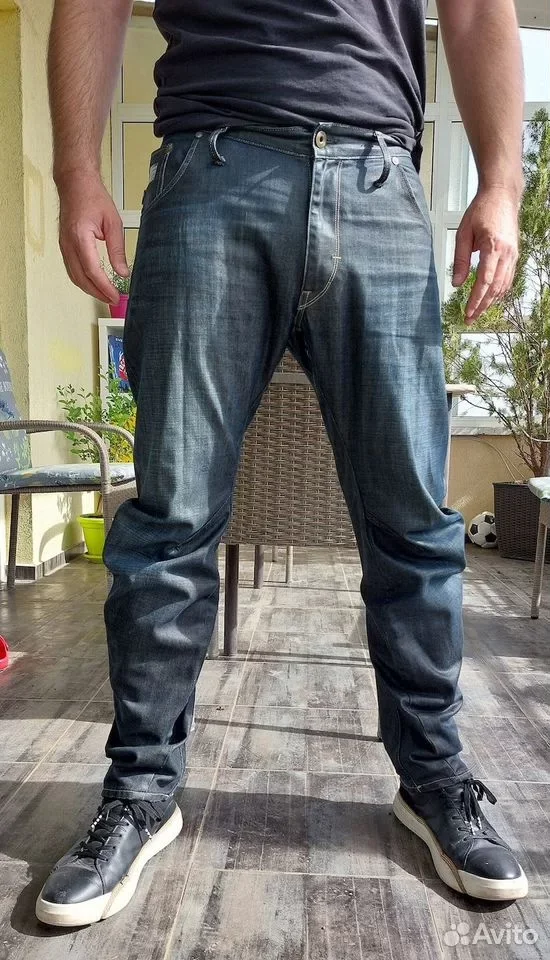 джинсы g-star 3301 arc loose tapered fit - миниатюра 3