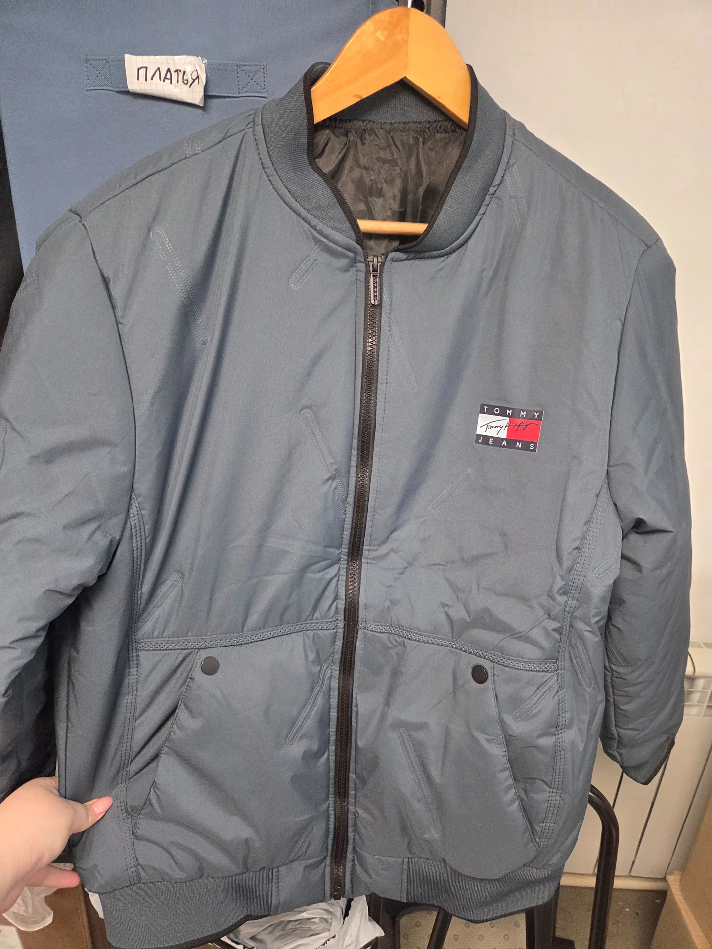 Куртка бомбер демисезонная Tommy Hilfiger 48 50 - миниатюра 4