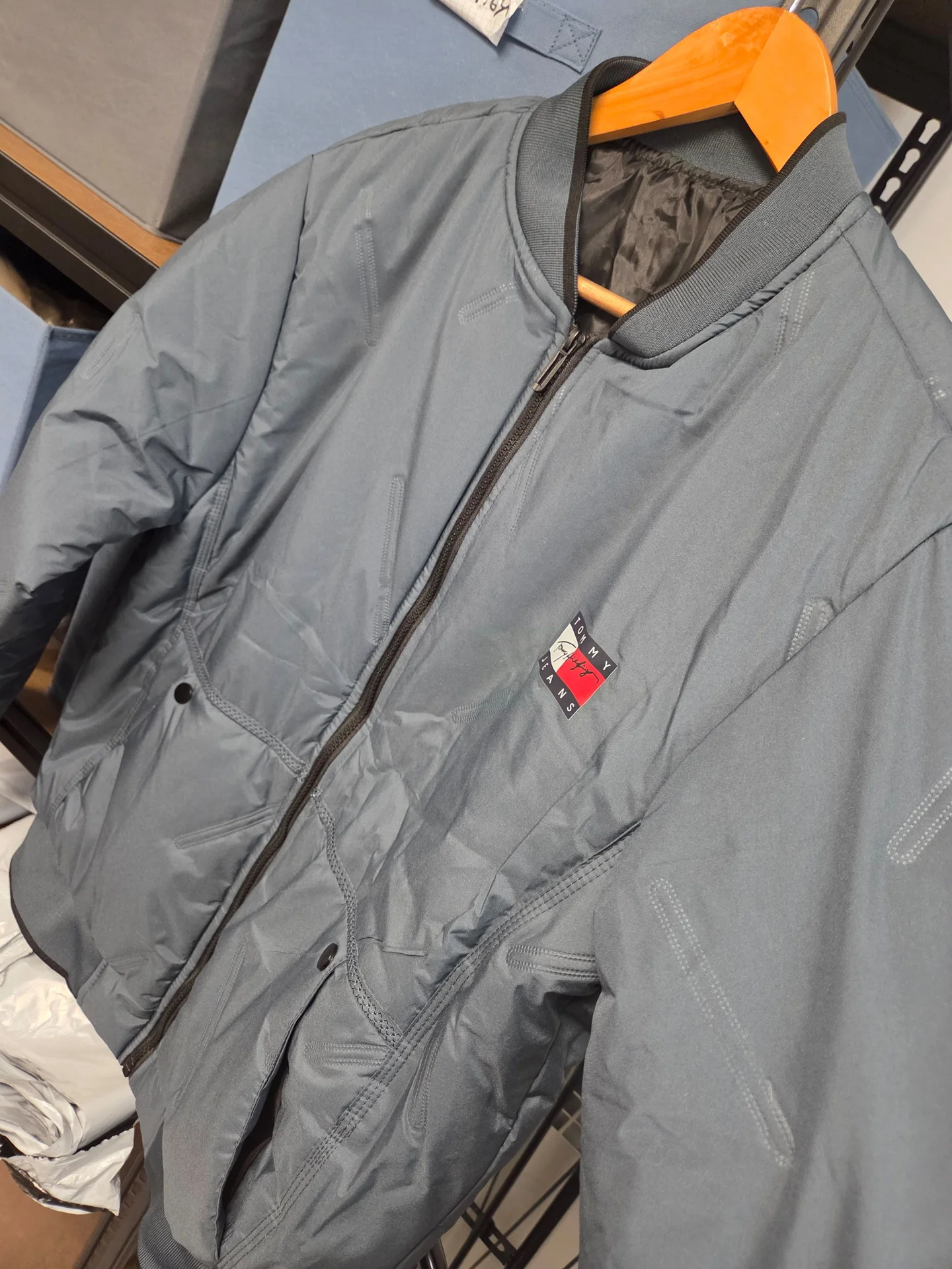 Куртка бомбер демисезонная Tommy Hilfiger 48 50 - миниатюра 5