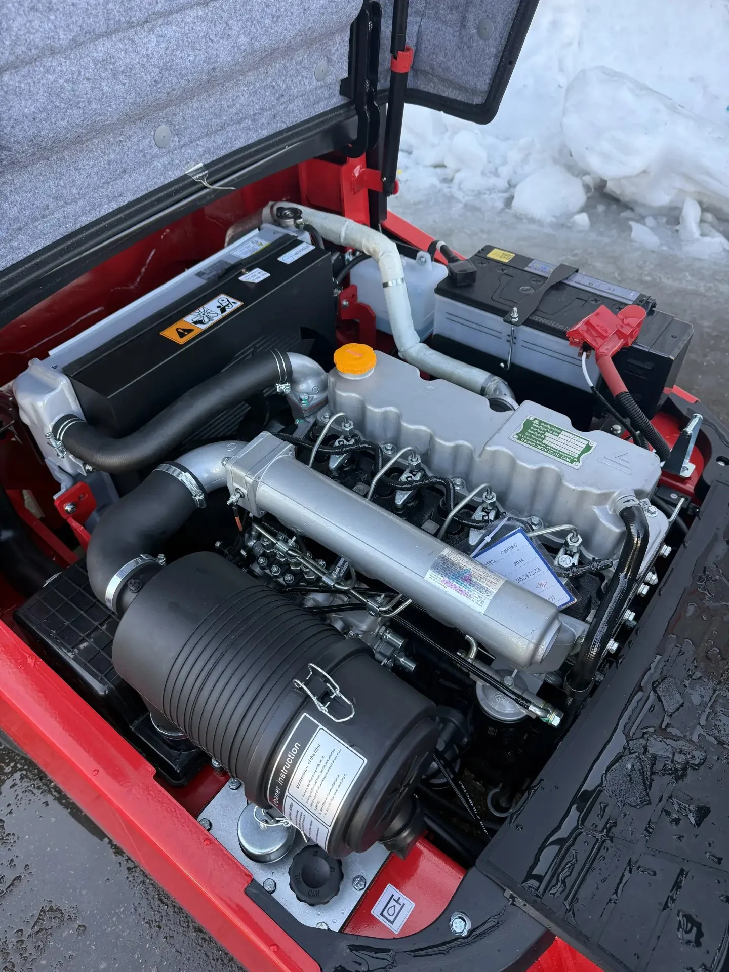 Вилочный погрузчик дизельный OXLIFT CPCD35 - миниатюра 4