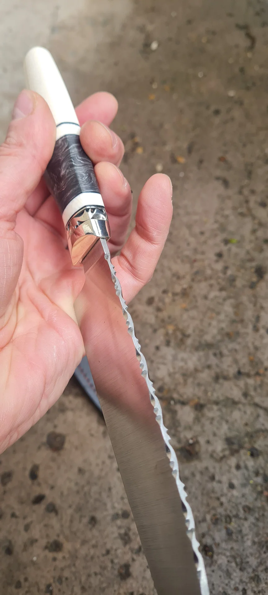Нож ,,Сантоку" из CPM S90V - миниатюра 6