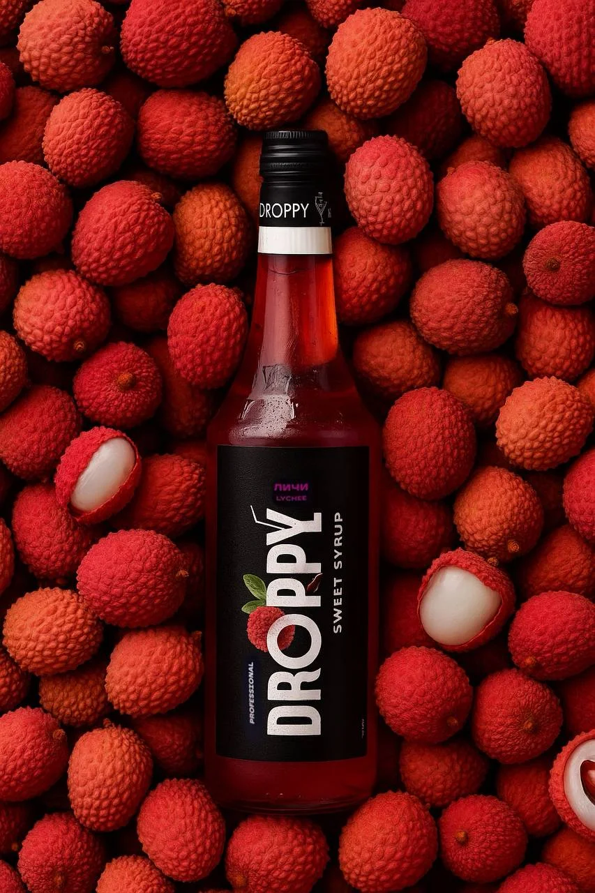 Сироп Droppy, в ассортименте, 1л - миниатюра 4