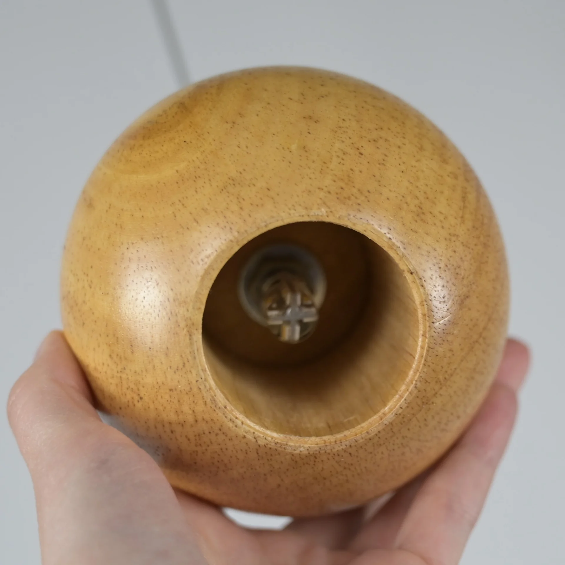 Подвесной светильник Lofter Wooden Sphere - миниатюра 13