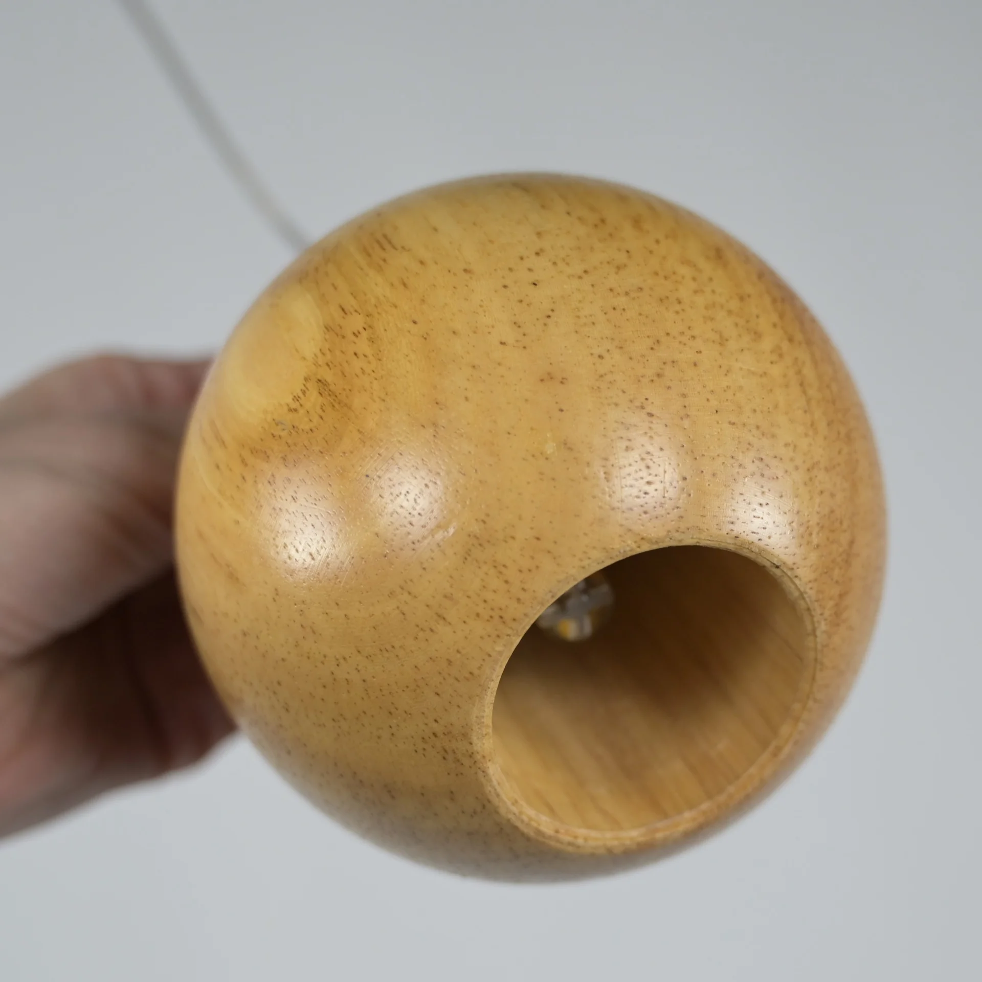 Подвесной светильник Lofter Wooden Sphere - миниатюра 14