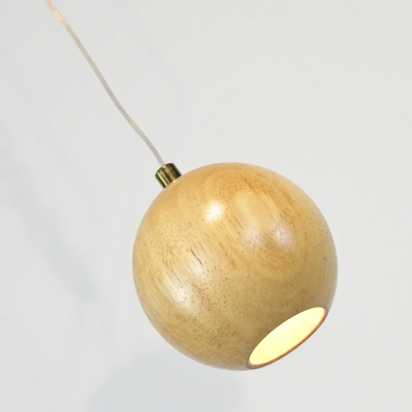 Подвесной светильник Lofter Wooden Sphere - миниатюра 4