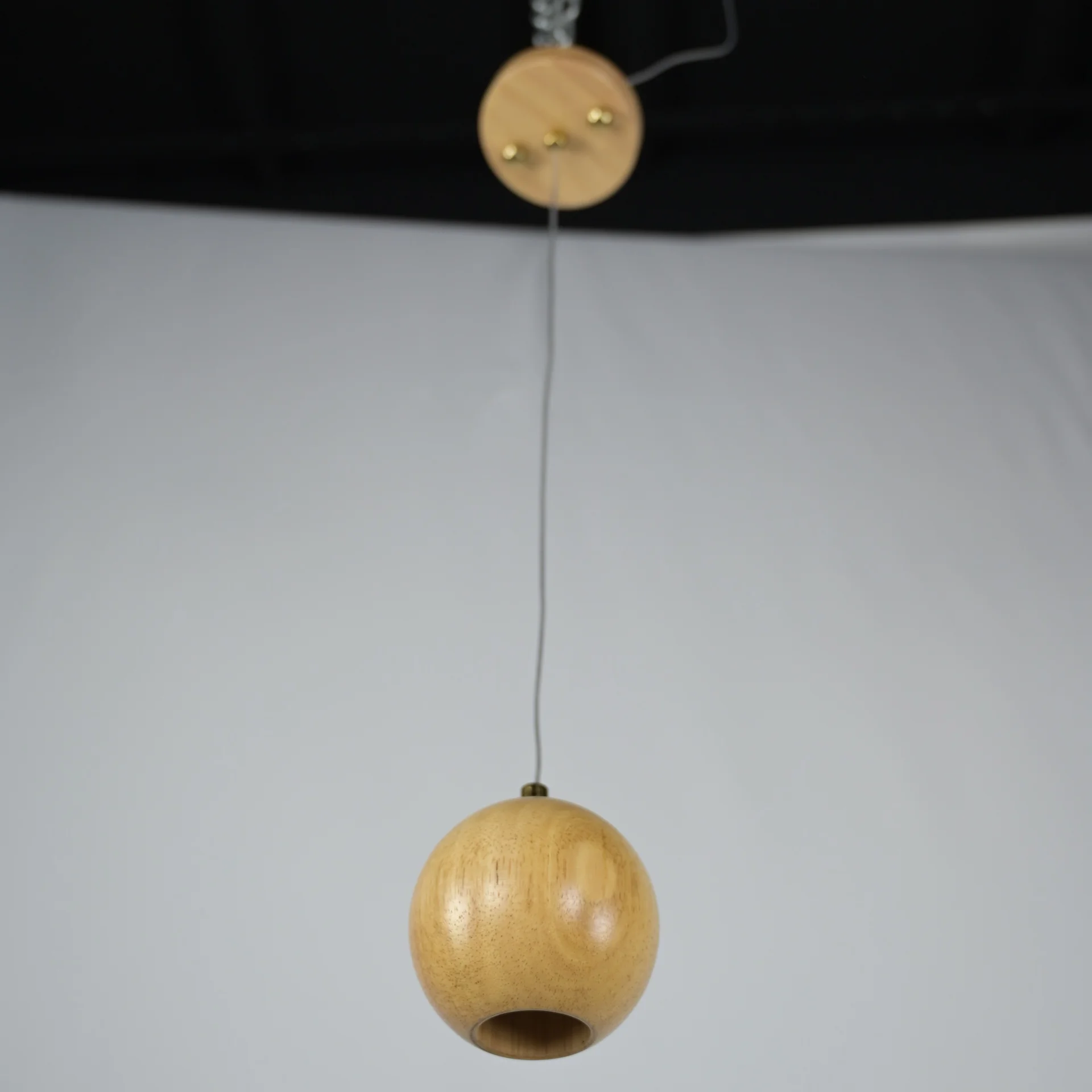 Подвесной светильник Lofter Wooden Sphere - миниатюра 6