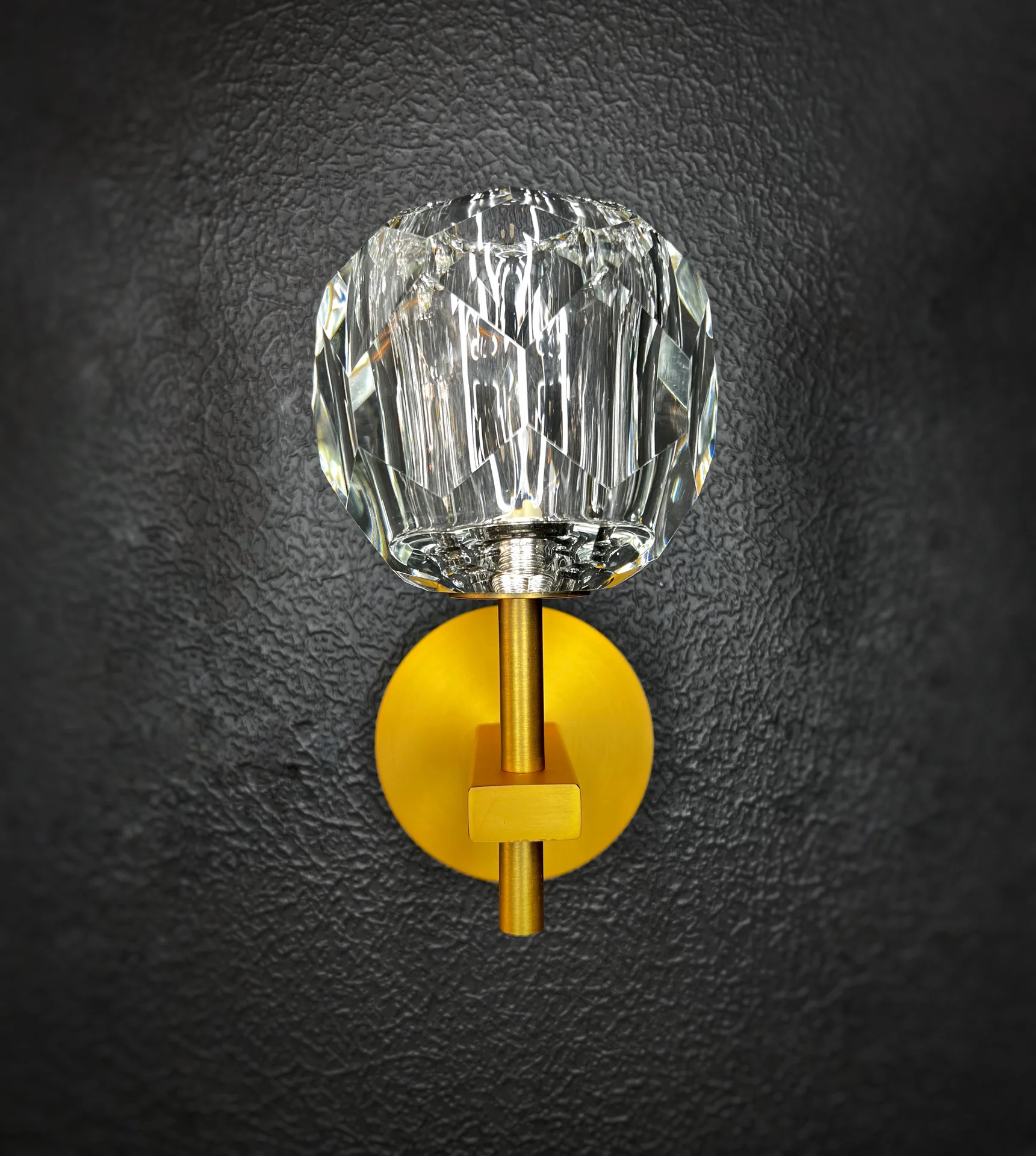 Бра Boule de Cristal Single Sconce Brass - миниатюра 10