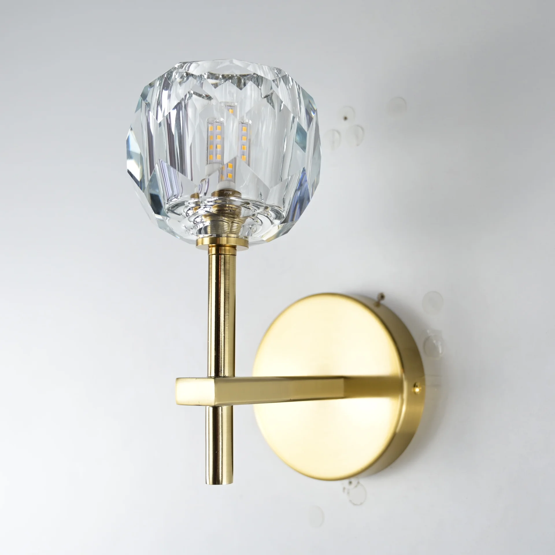 Бра Boule de Cristal Single Sconce Brass - миниатюра 14