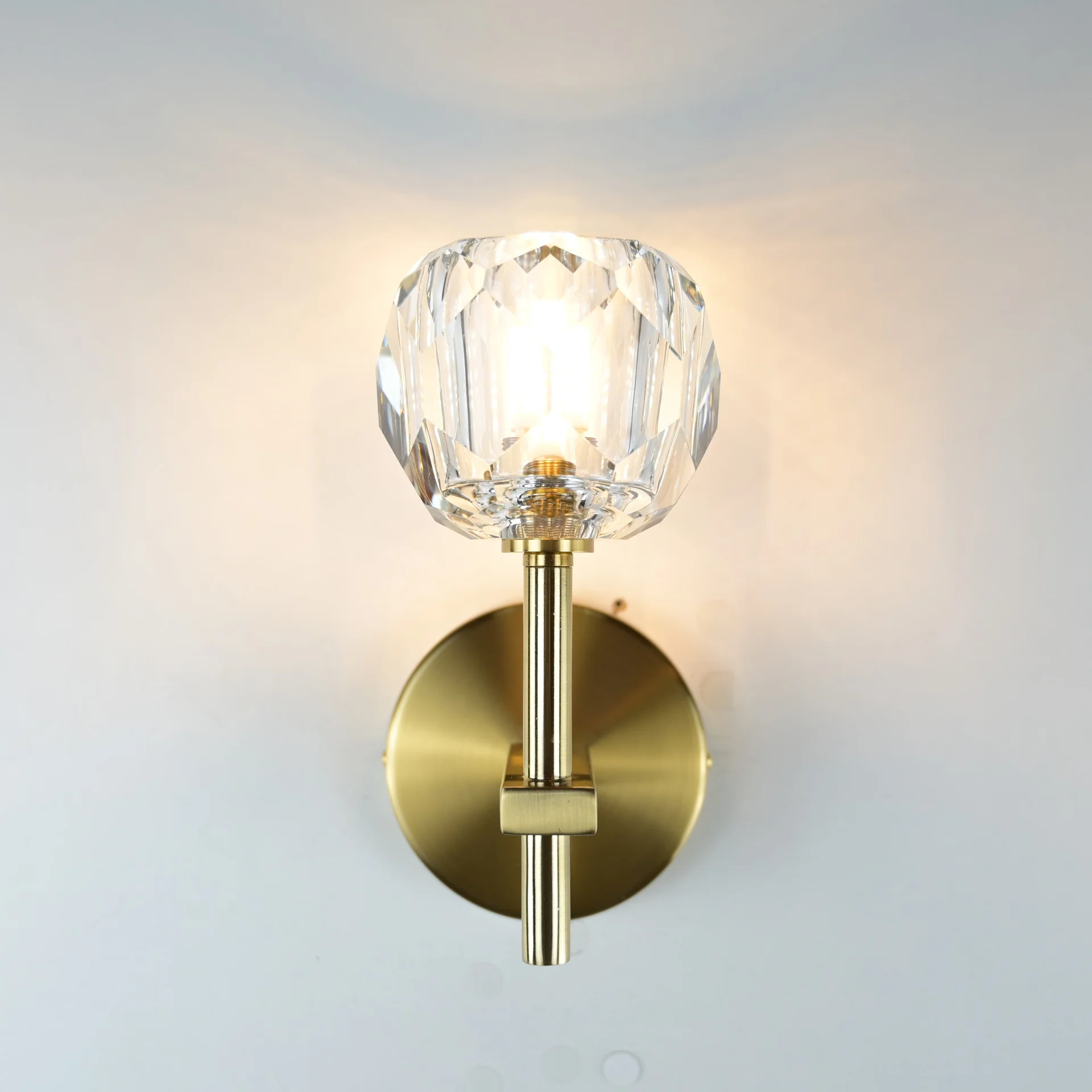 Бра Boule de Cristal Single Sconce Brass - миниатюра 2