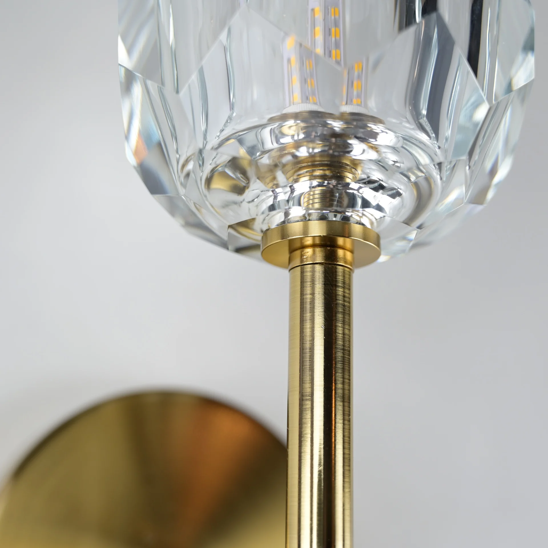 Бра Boule de Cristal Single Sconce Brass - миниатюра 3