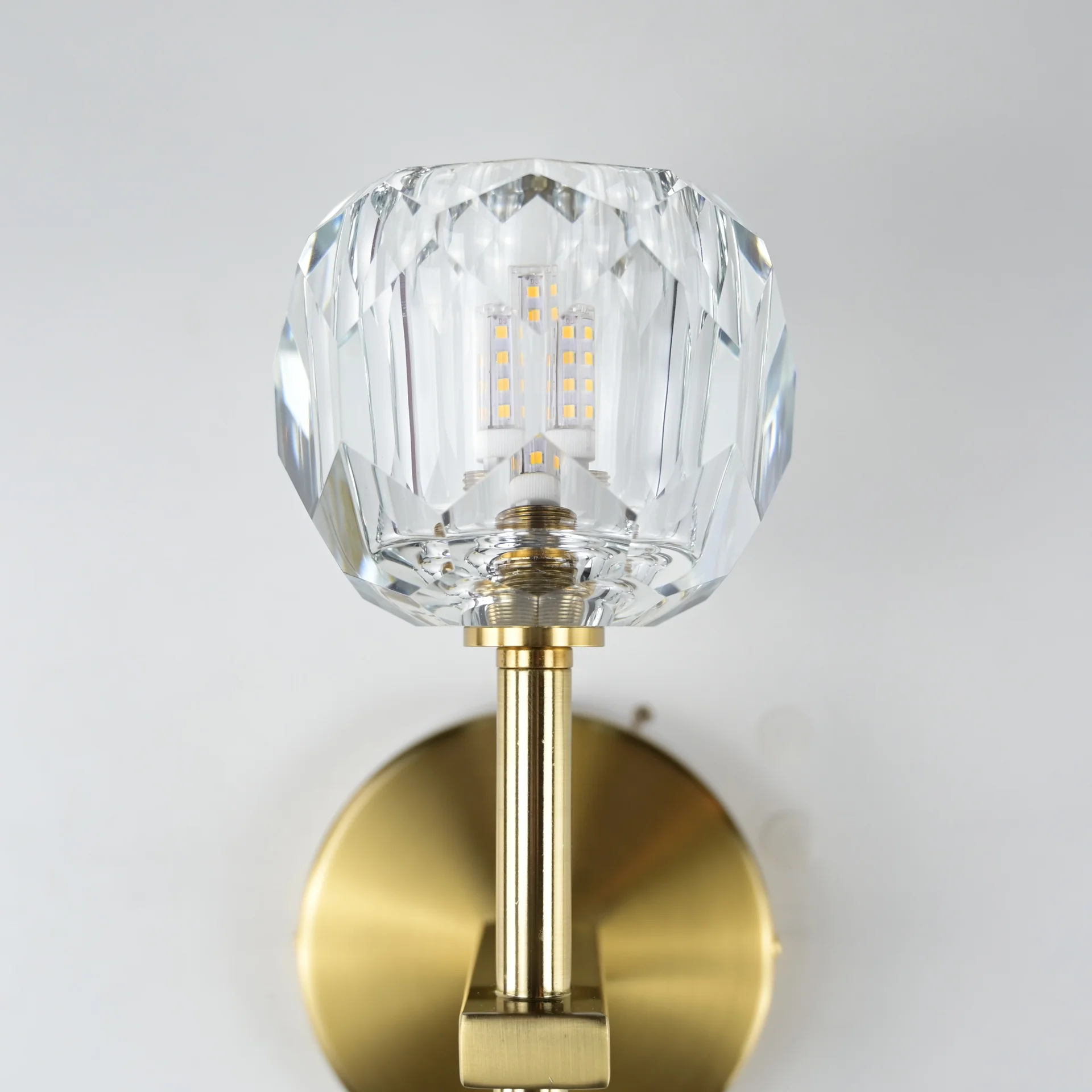 Бра Boule de Cristal Single Sconce Brass - миниатюра 4
