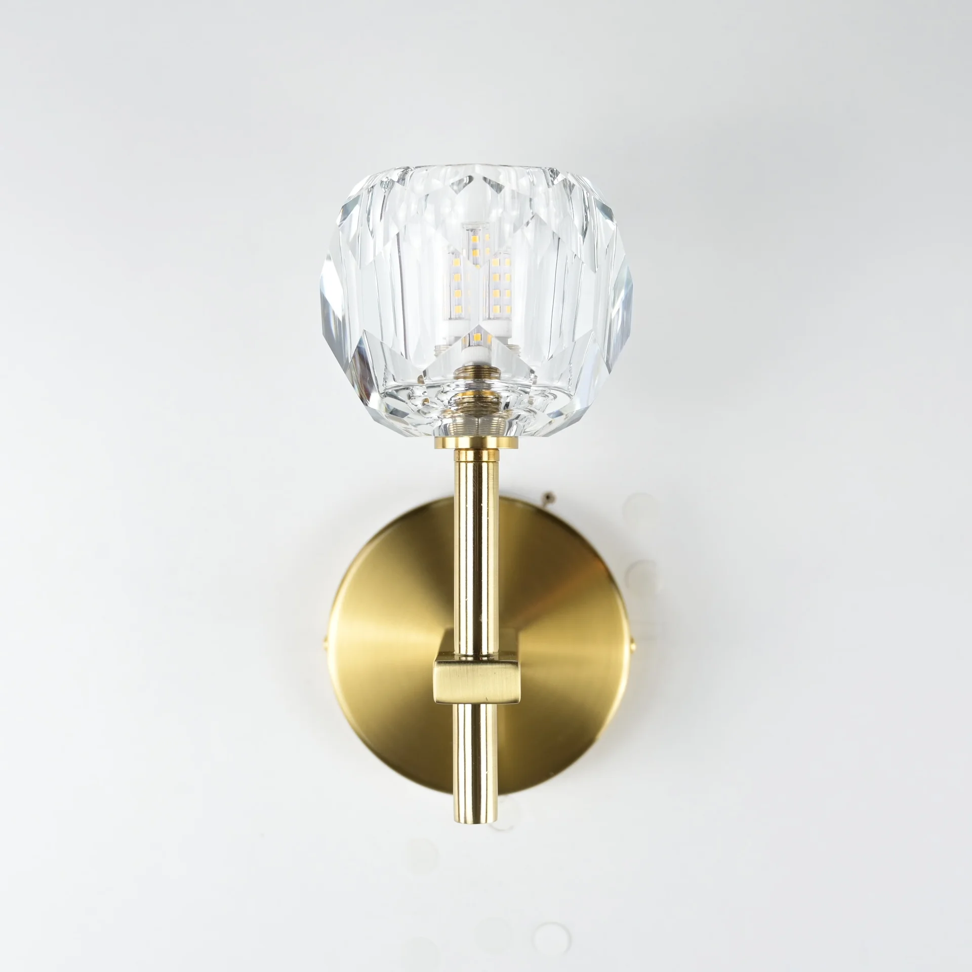 Бра Boule de Cristal Single Sconce Brass - миниатюра 5