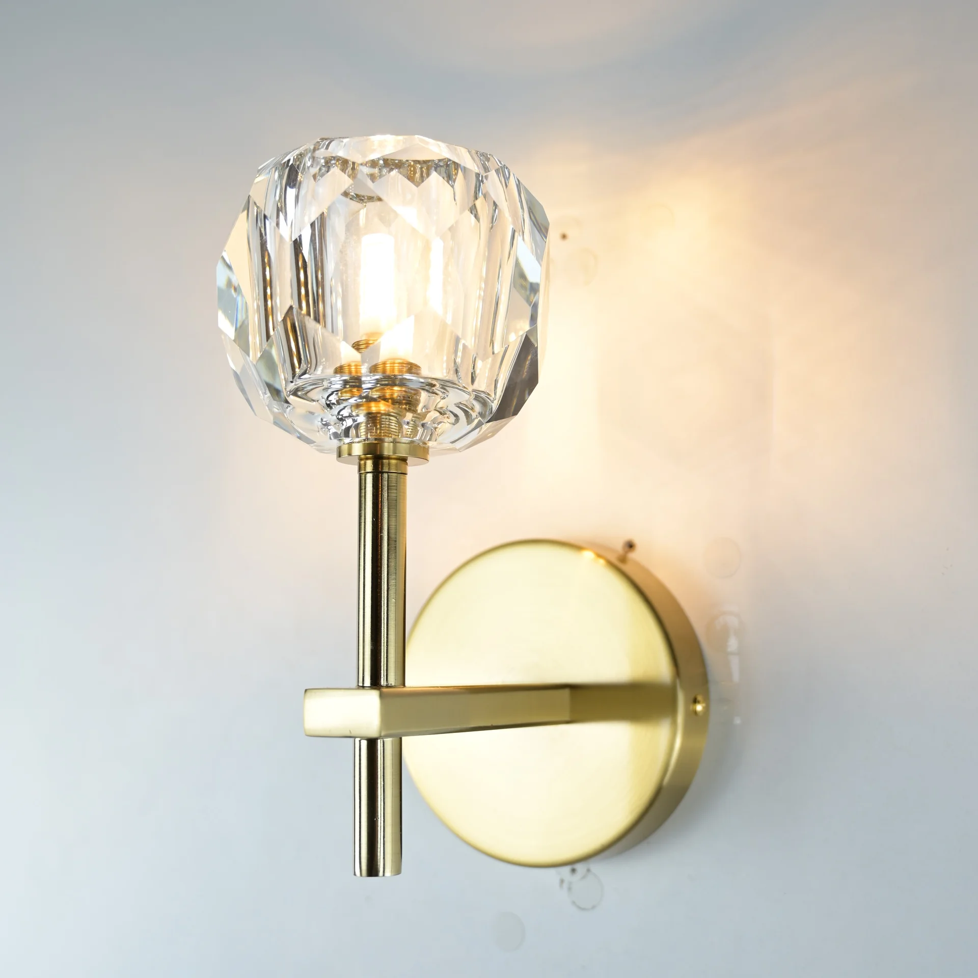 Бра Boule de Cristal Single Sconce Brass - миниатюра 8