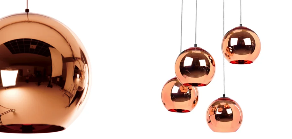 Подвесной светильник Copper Shade D15 - миниатюра 4