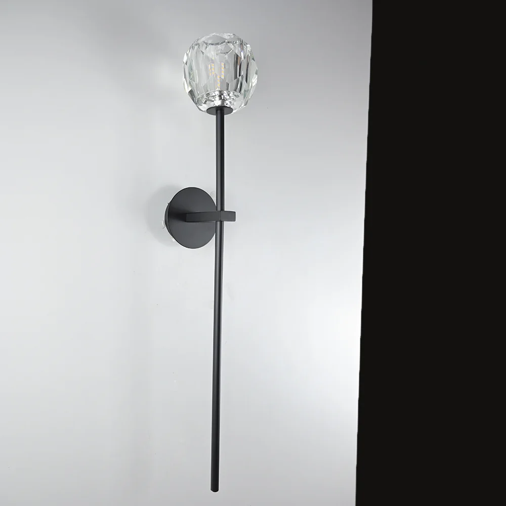 Бра RH Boule de Cristal Long Sconce Brass - миниатюра 7