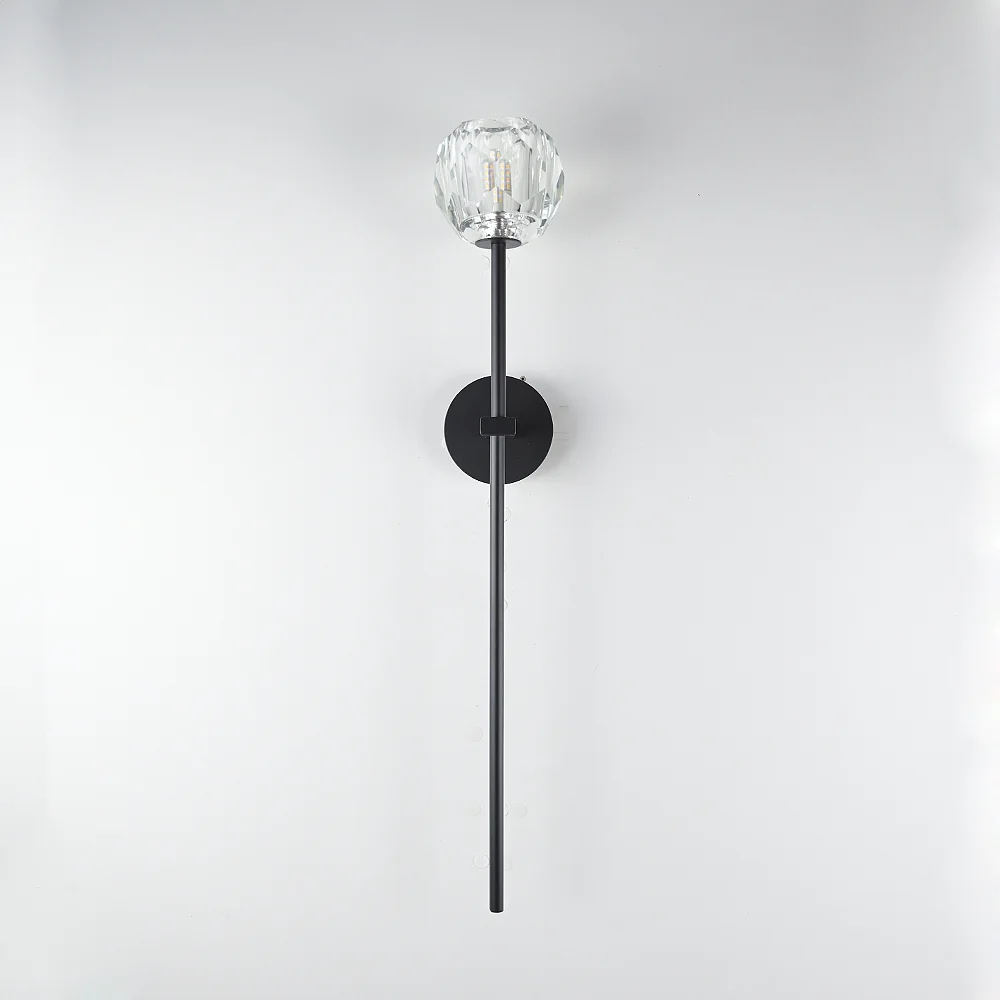 Бра RH Boule de Cristal Long Sconce Brass - миниатюра 9