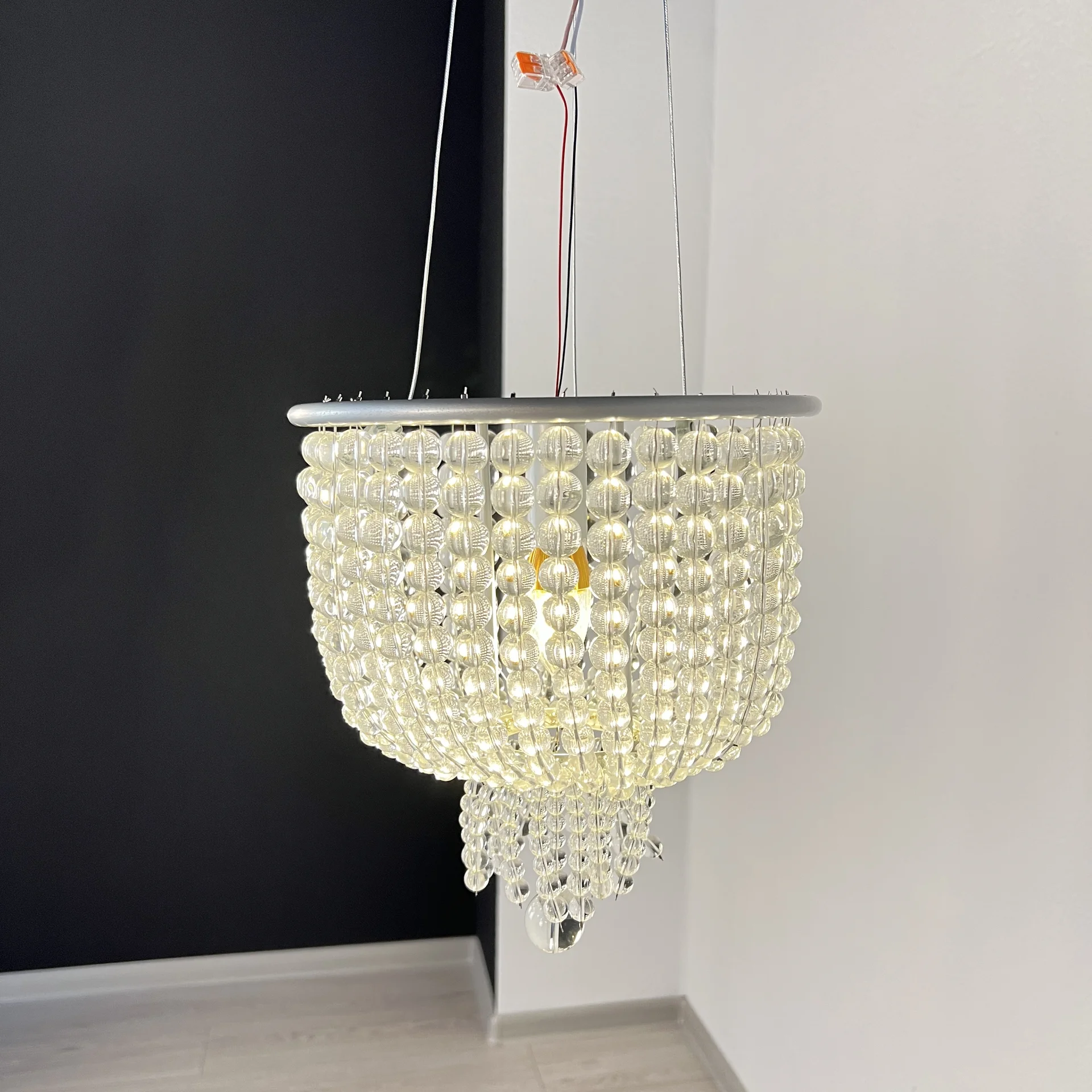 Потолочная люстра Jacqueline White Sconce - миниатюра 5