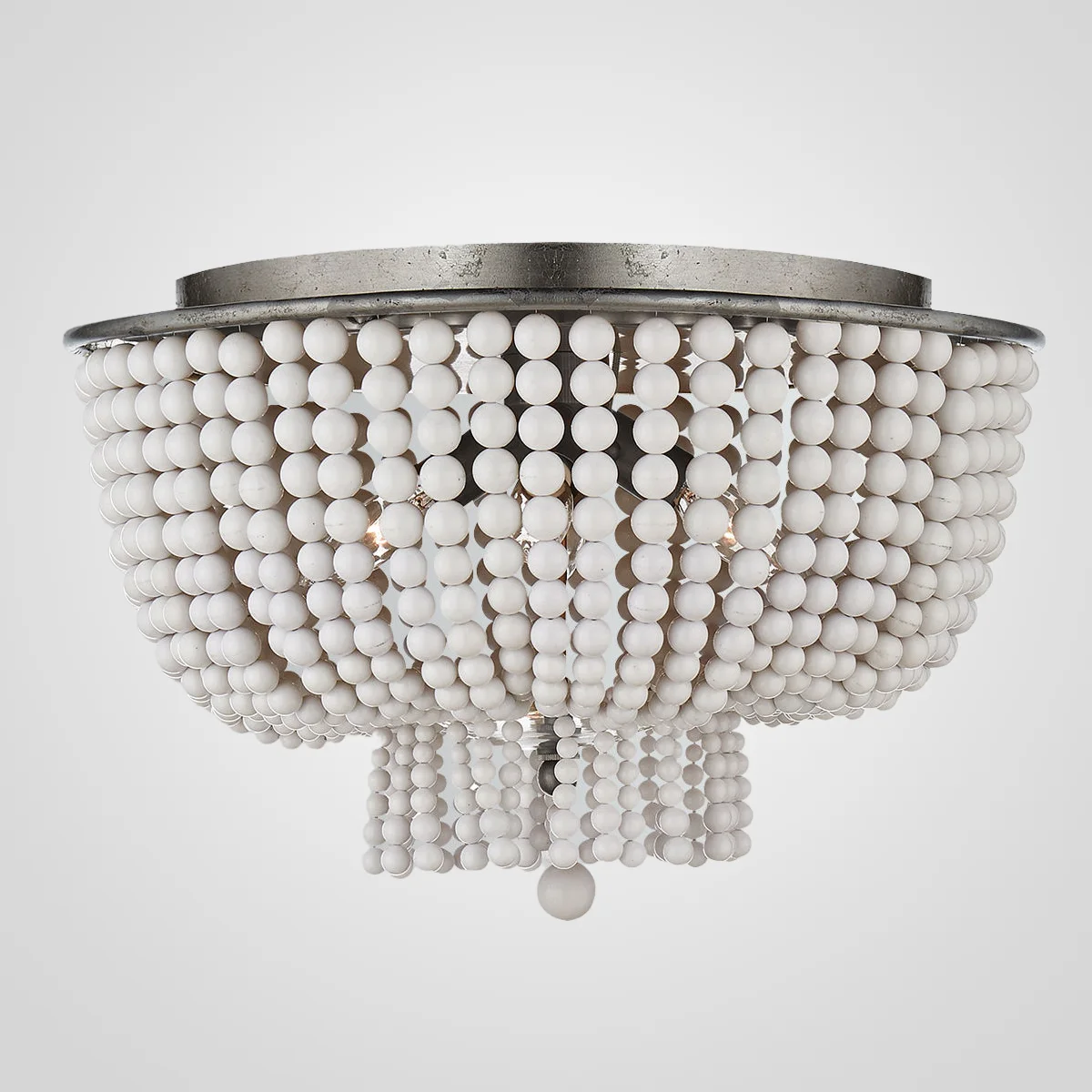 Потолочная люстра JACQUELINE CLEAR FLUSH-MOUNT - изображение 1