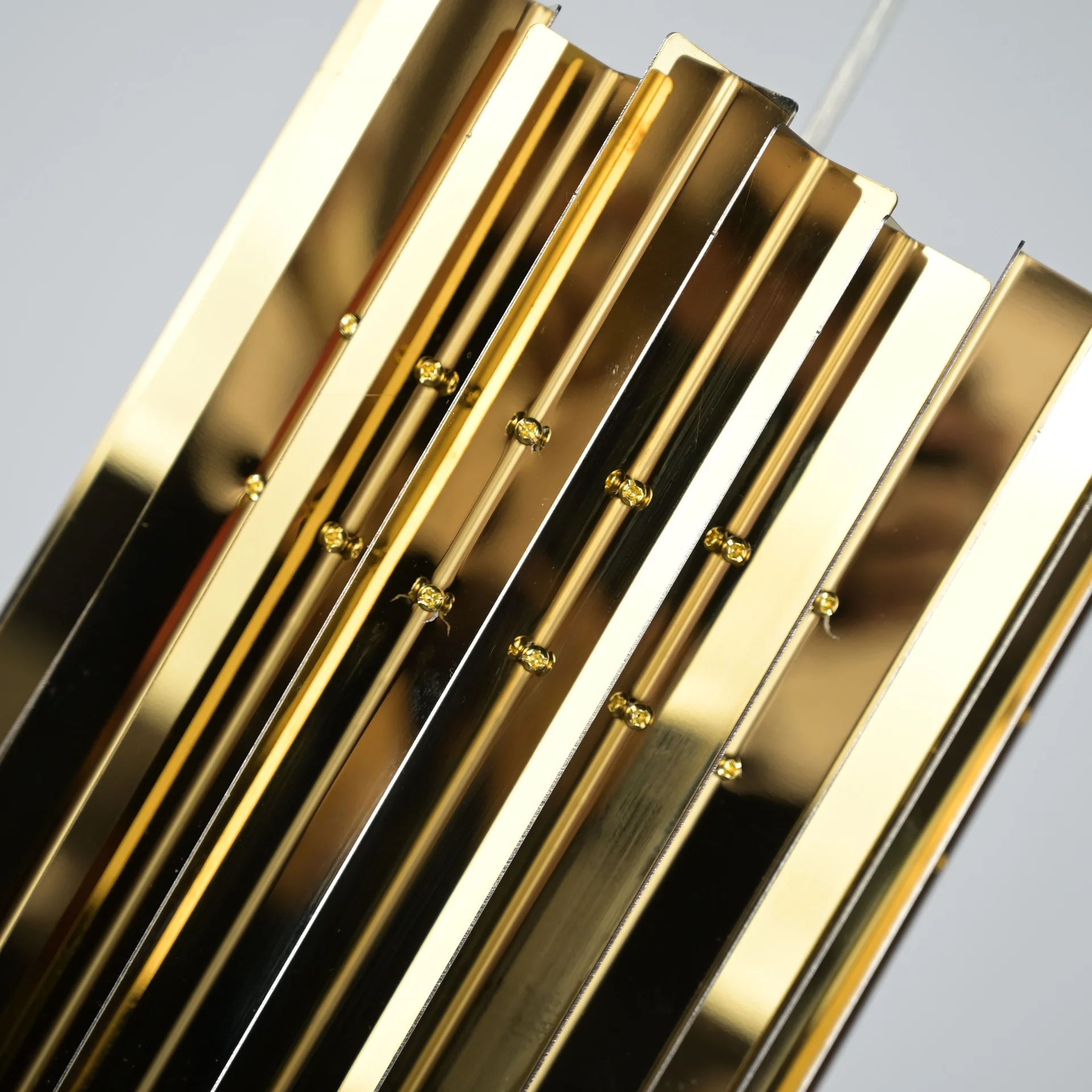 Подвесной светильник Tom Kirk Facet Pendant Gold - миниатюра 11