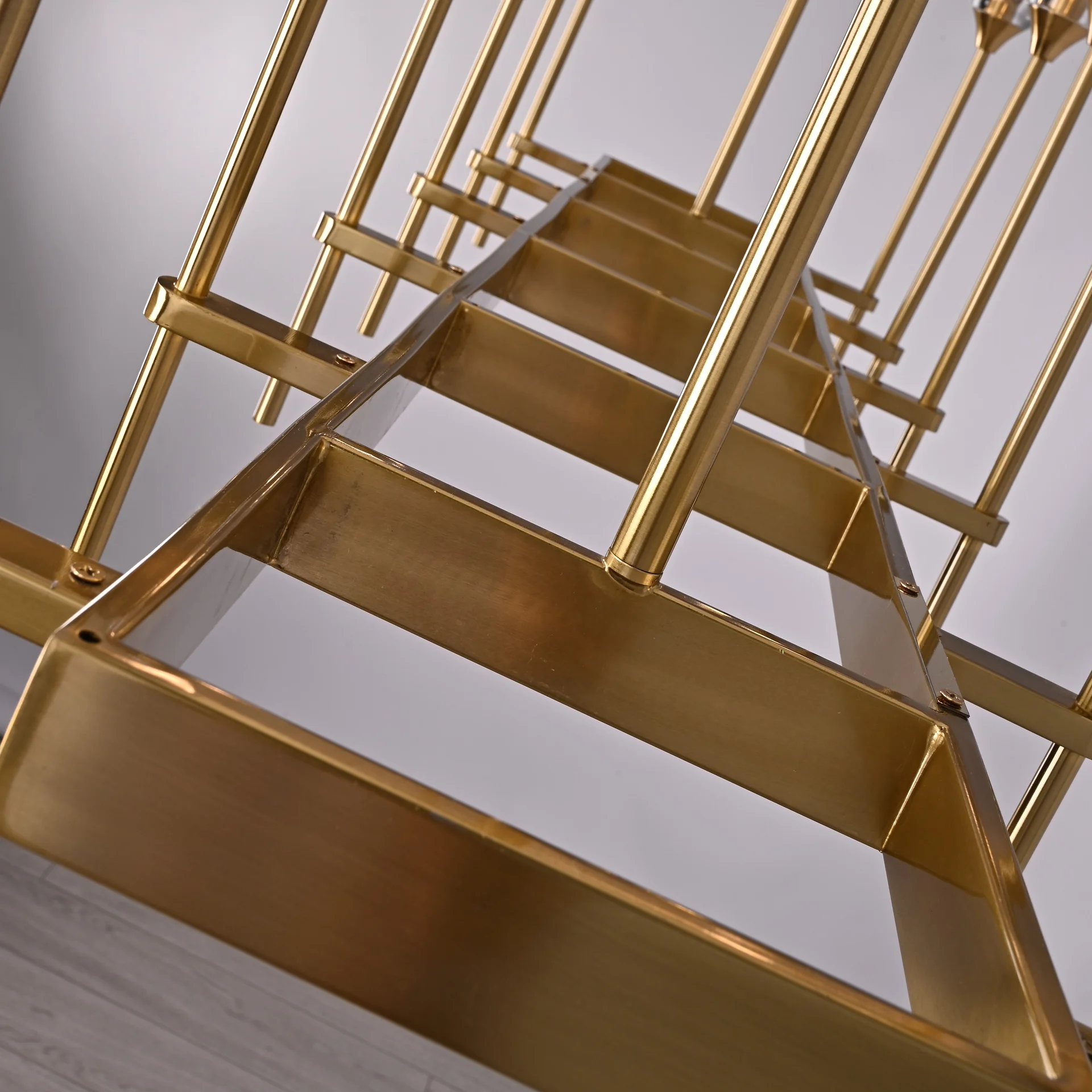 Люстра на штанге TORCHE DE VERRE Linear Chandelier 12 - миниатюра 6