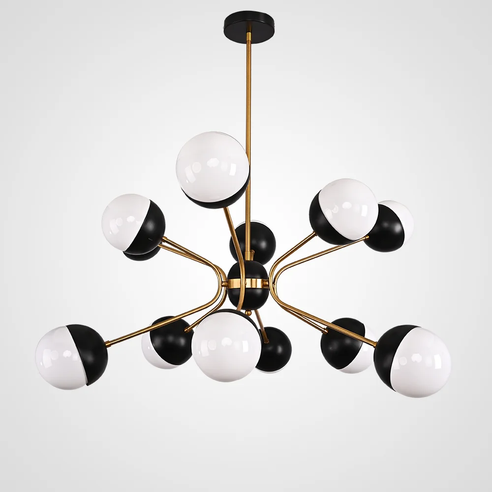 Люстра на штанге Rewire Custom Orb Chandelier in 1950 - изображение 1