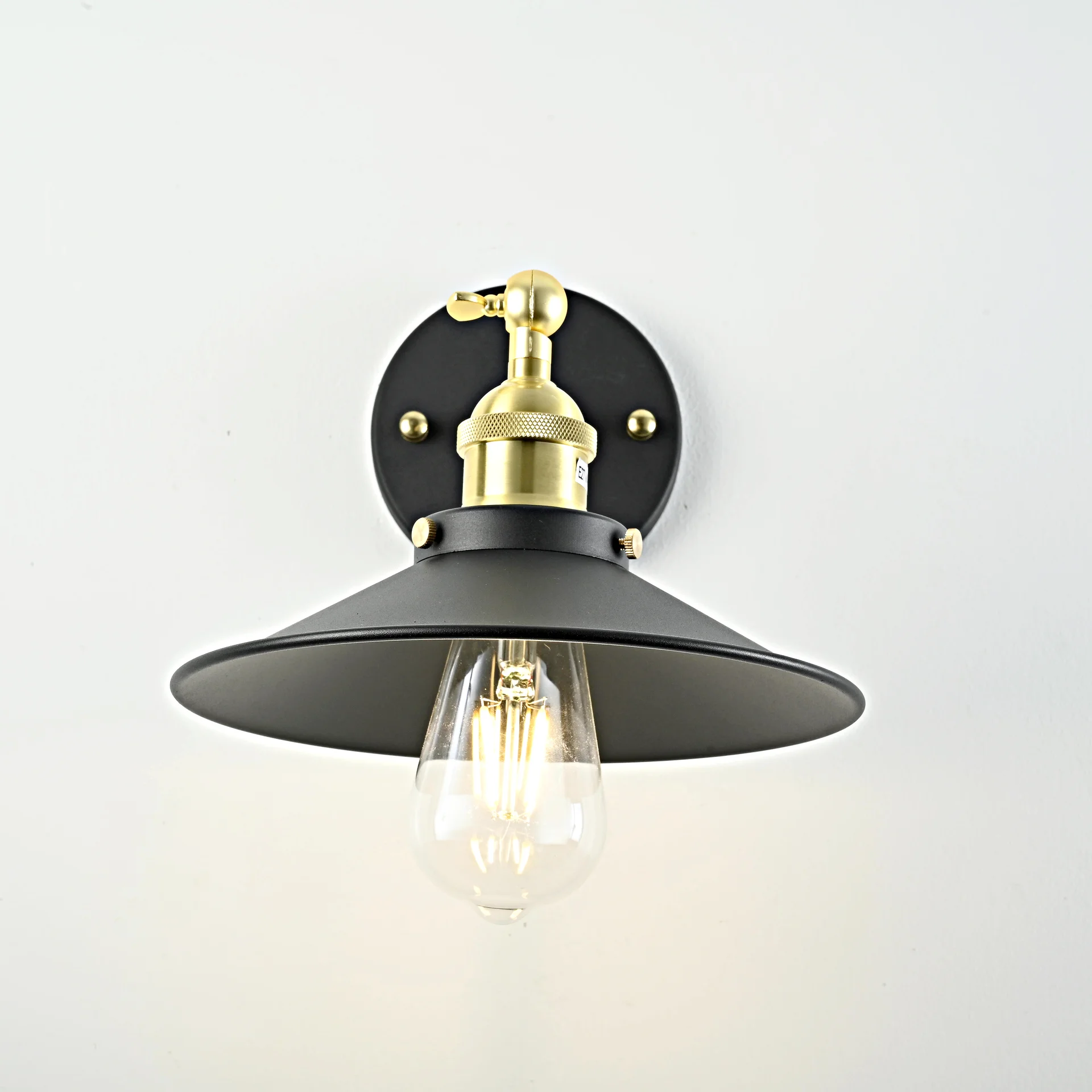 Бра Loft Cone Factory Black - миниатюра 2