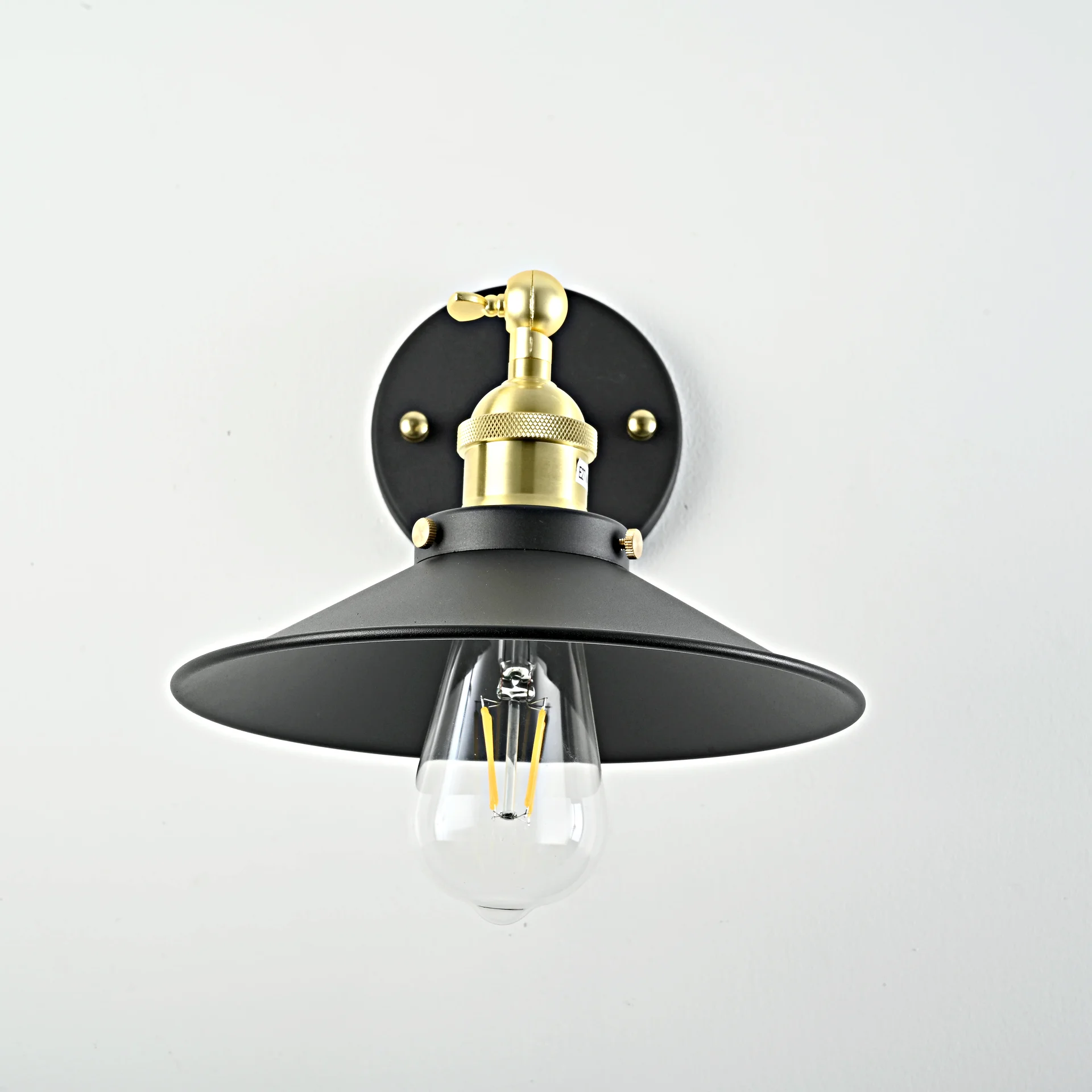 Бра Loft Cone Factory Black - миниатюра 3