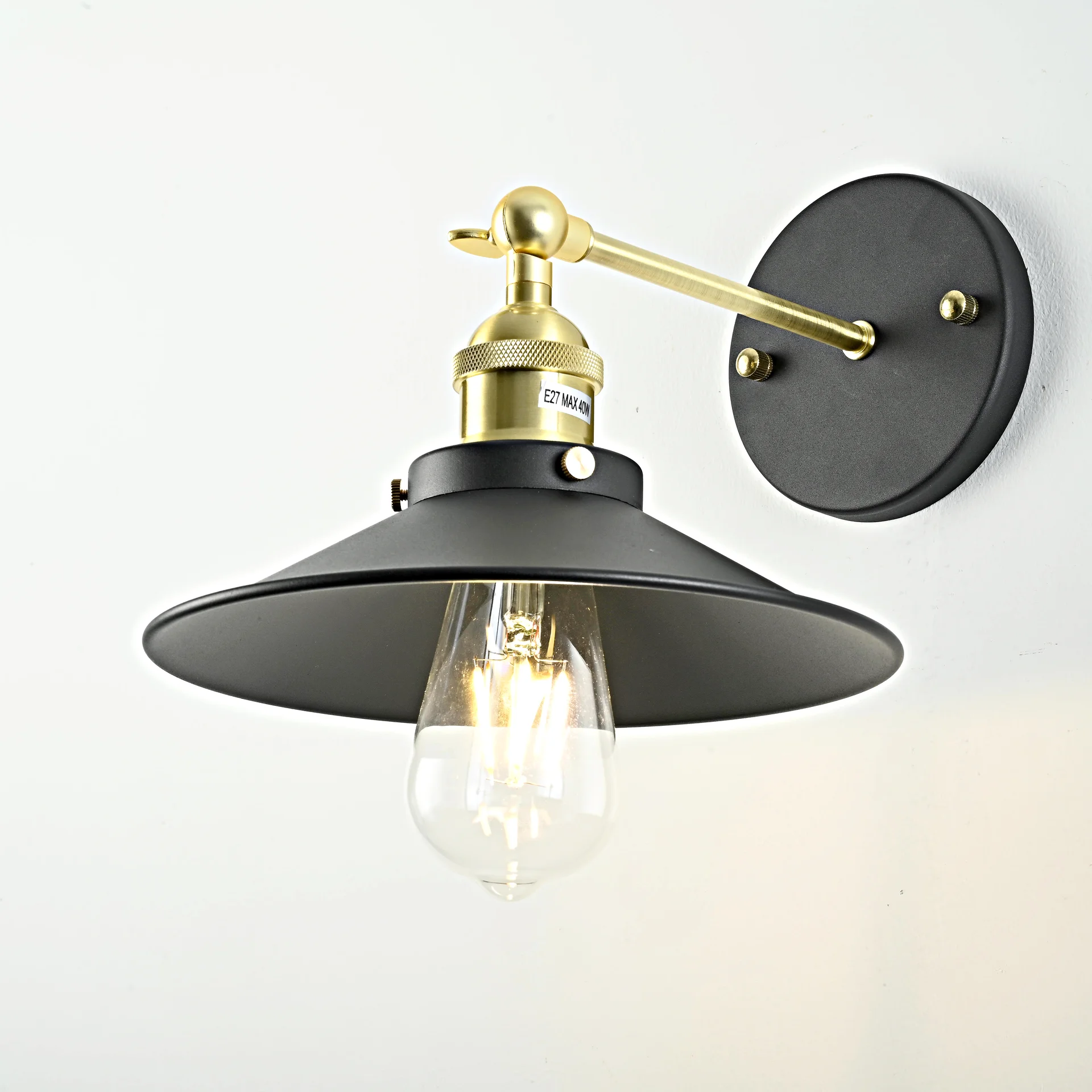 Бра Loft Cone Factory Black - миниатюра 5