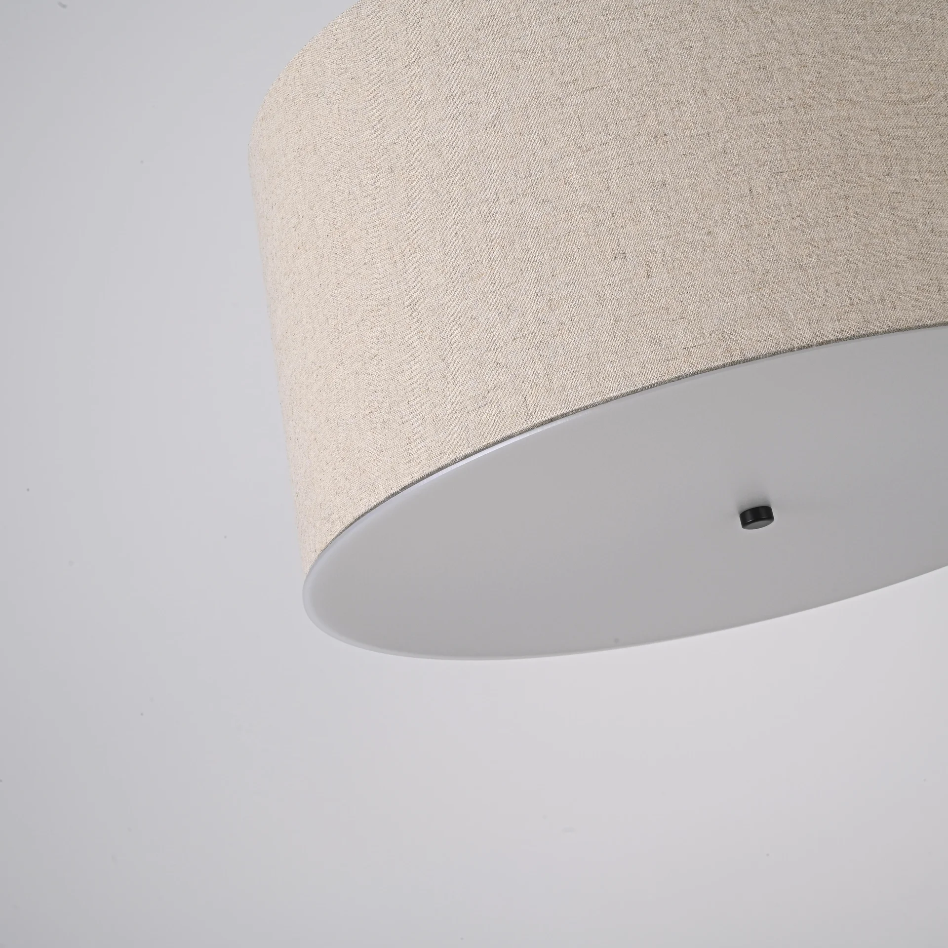 Подвесной светильник RH ROUND Linen Shade Pendant - миниатюра 6