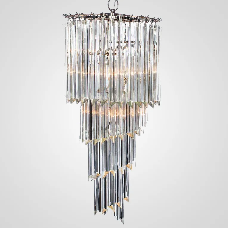 Подвесная люстра Odeon Chandelier Helix Clear 37 - изображение 1