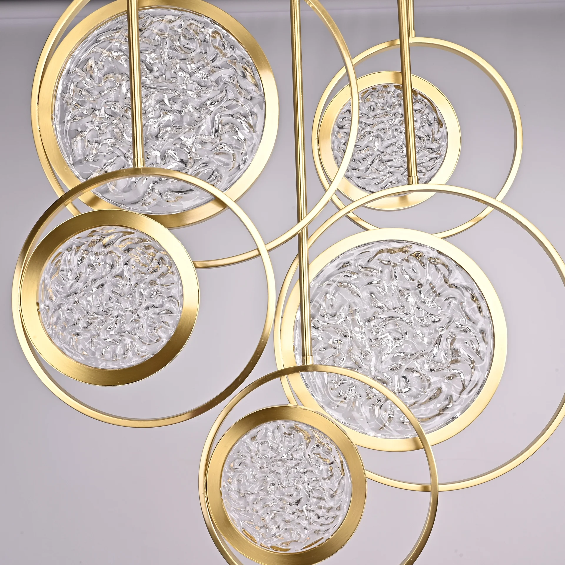 Дизайнерская люстра на штанге ЛУНА lighting collection L60 - миниатюра 10