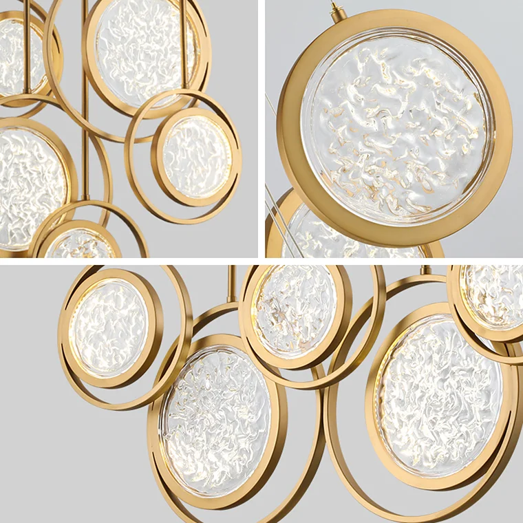 Дизайнерская люстра на штанге ЛУНА lighting collection L60 - миниатюра 13